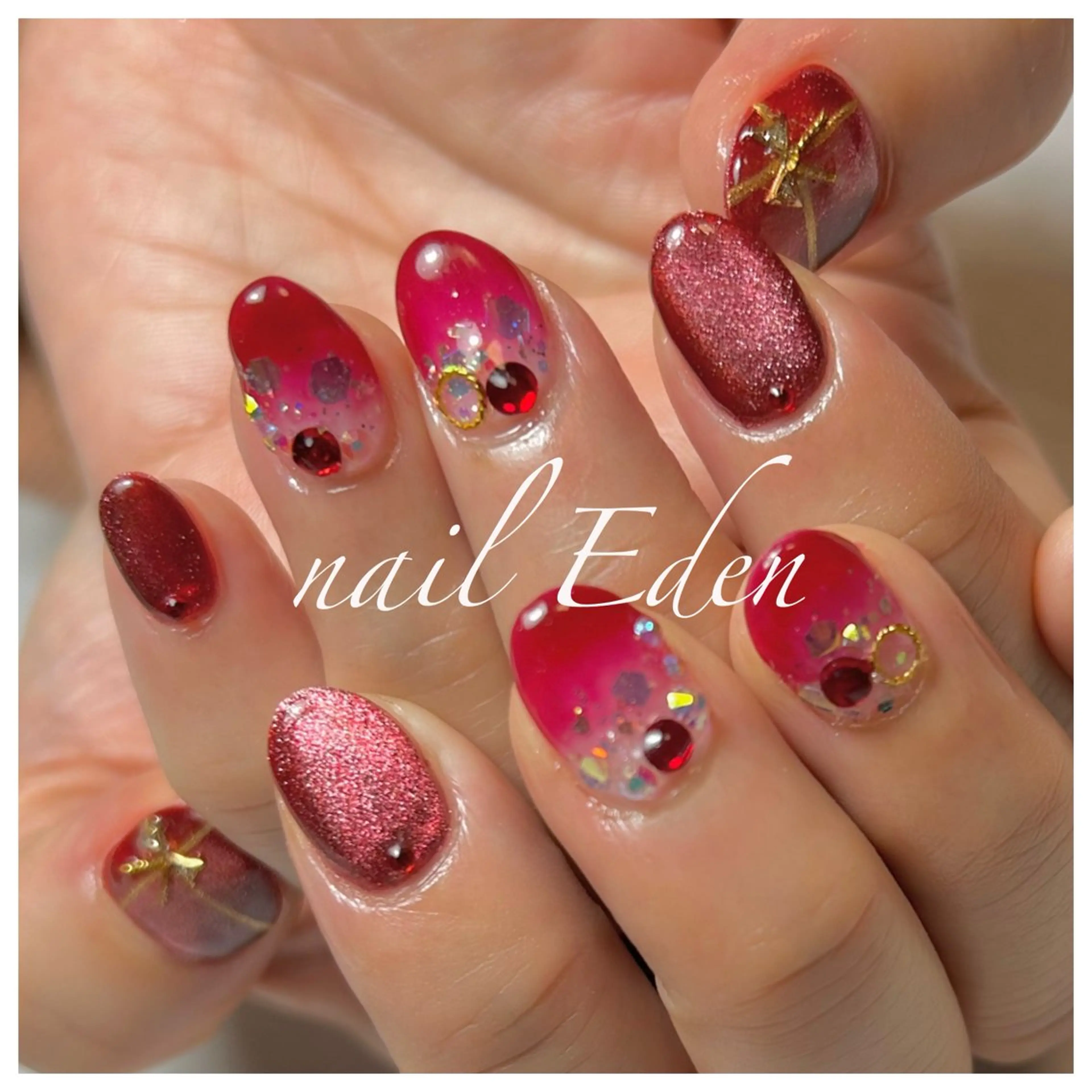ネイル 持ち込み Eden ♾️のネイルデザイン