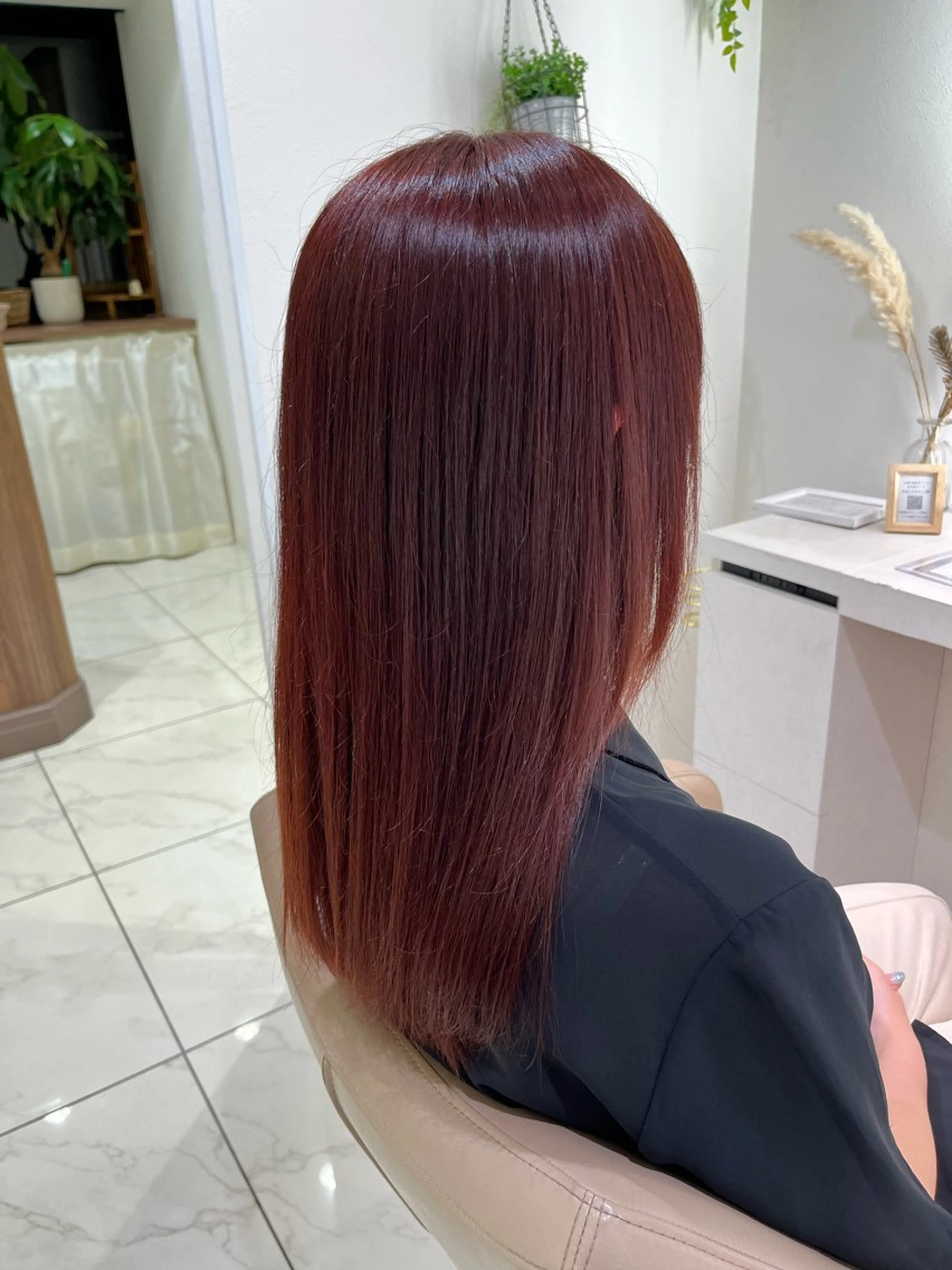 カラー ヘアカラー トリートメント 髪質改善/縮毛矯正 /カラー/篠塚菜々子のヘアスタイル