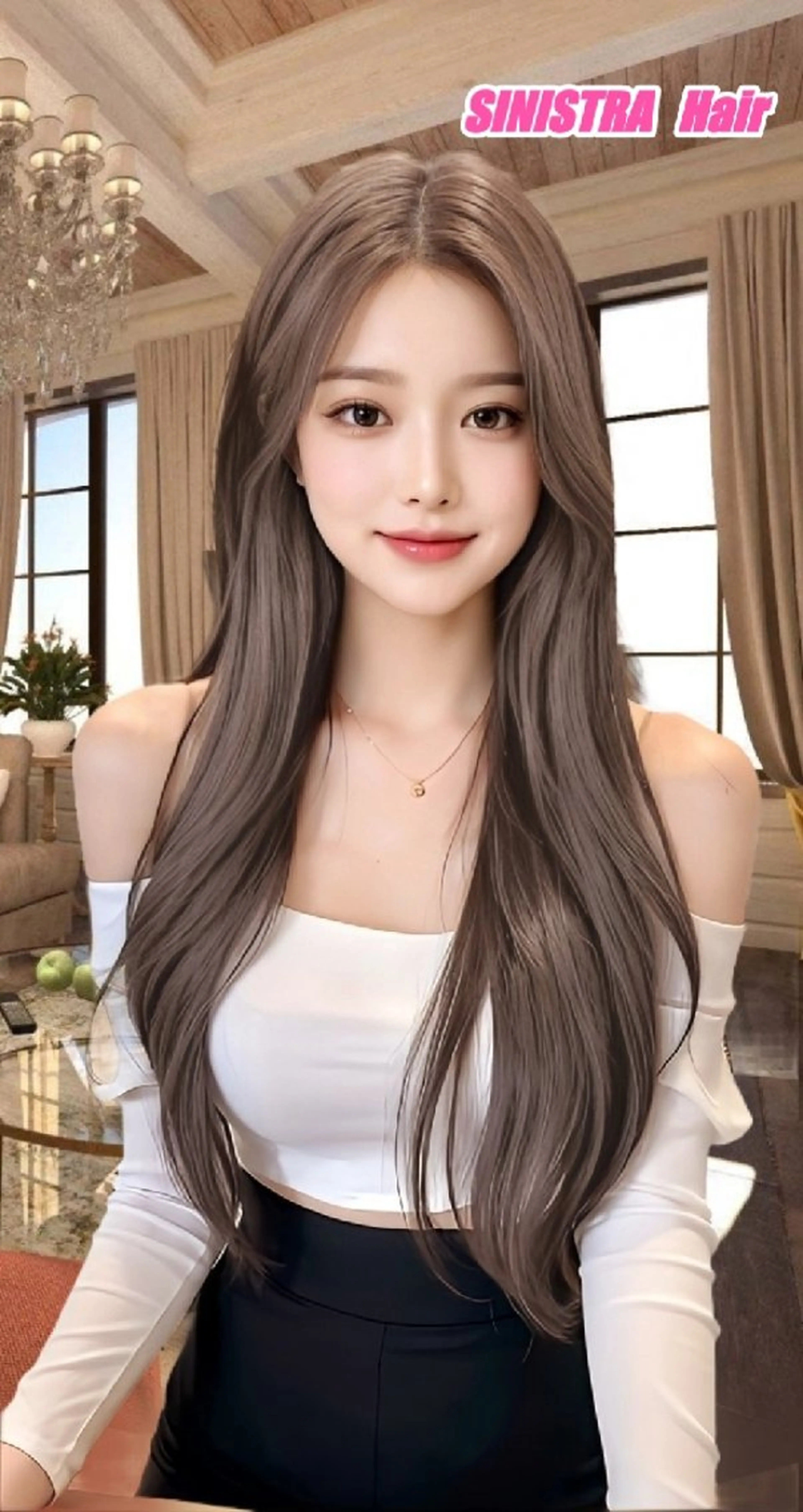 ロング カラー ロング sinistra シニストラ　足利山下店所属・再来率94％原宿足利 表参道★シニストラのヘアスタイル