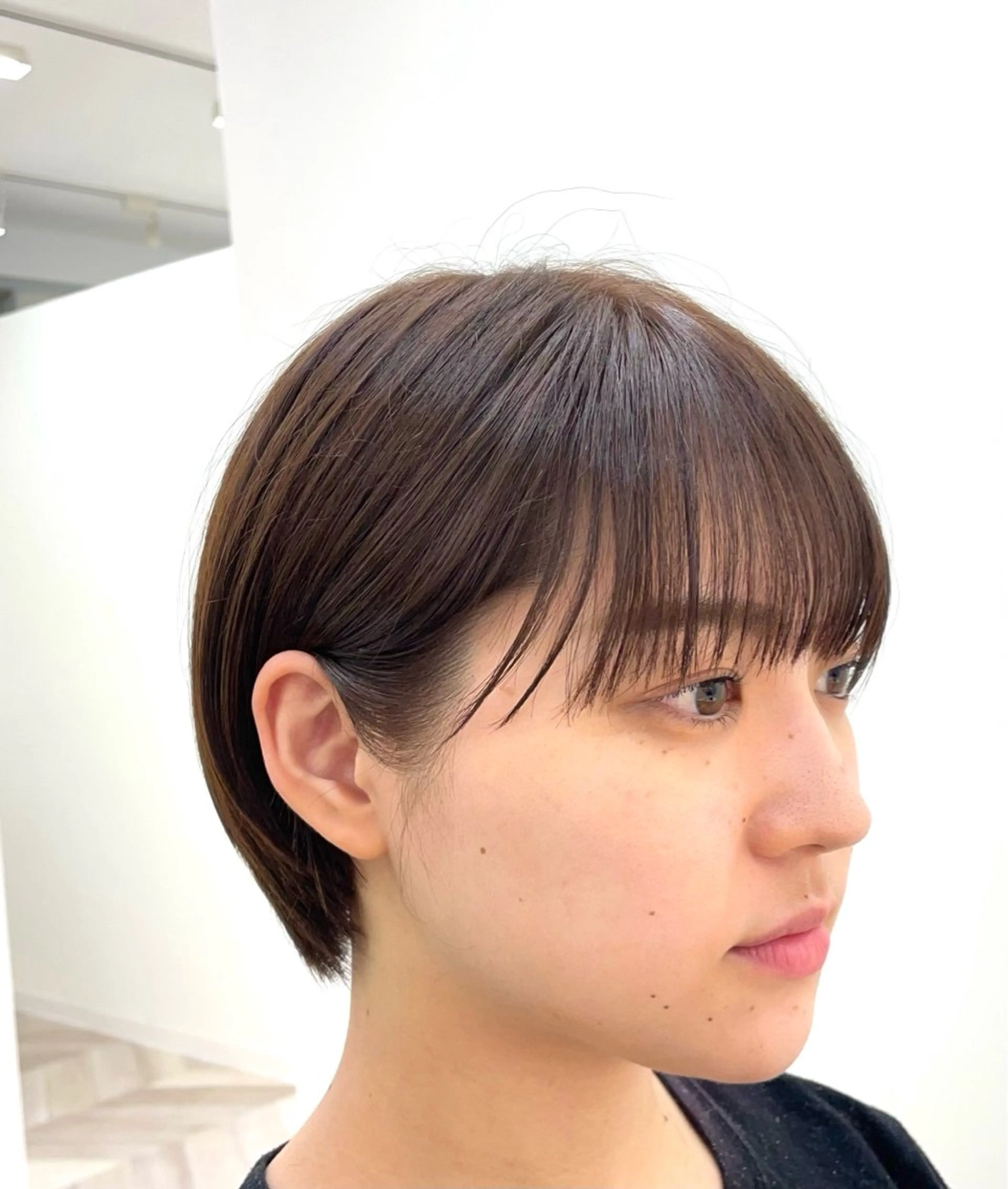 カット＋前髪縮毛矯正＋oggi otto 3ステップトリートメントの写真