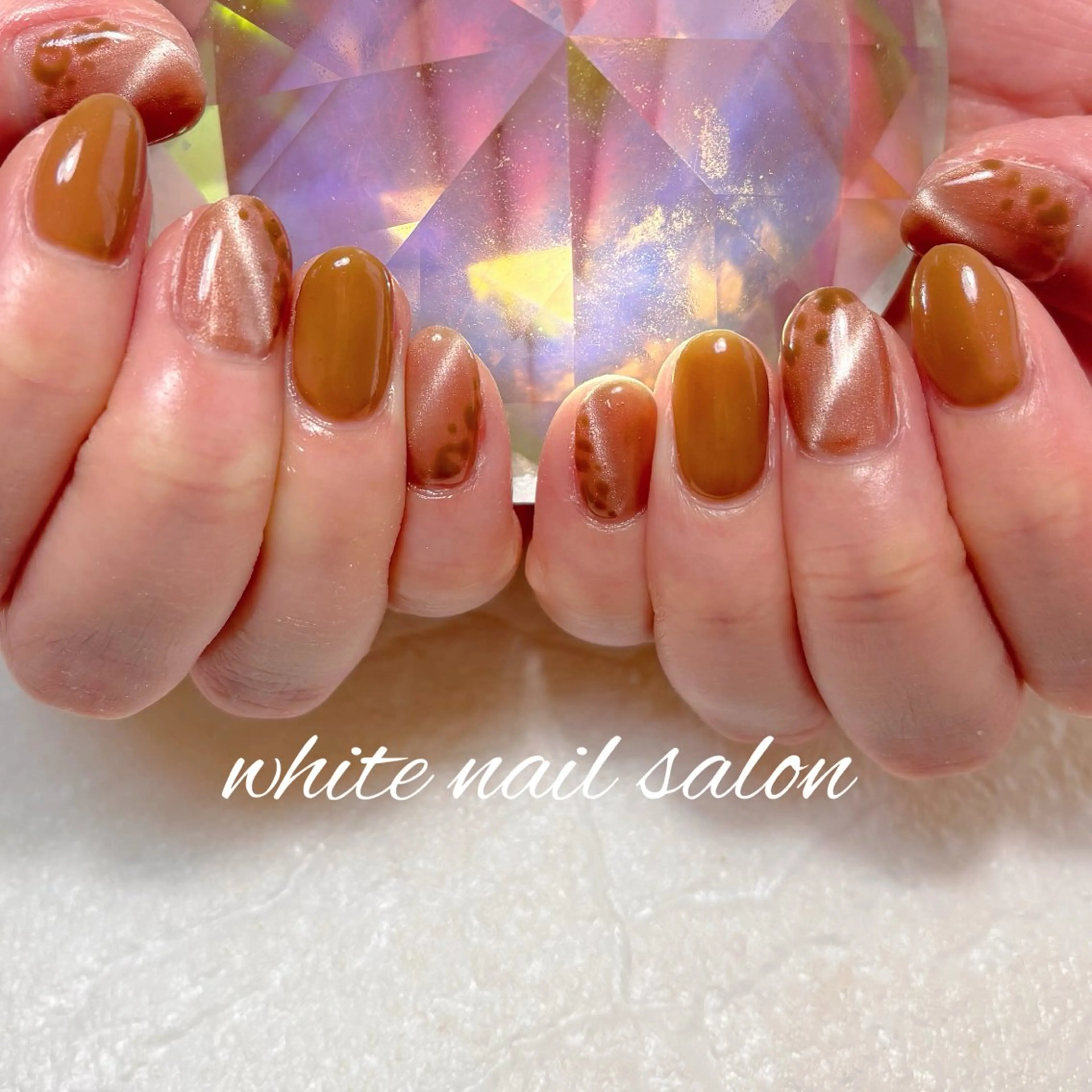 ネイル フットネイル ラメ(グリッター) ハンドネイル white nail salonのネイルデザイン