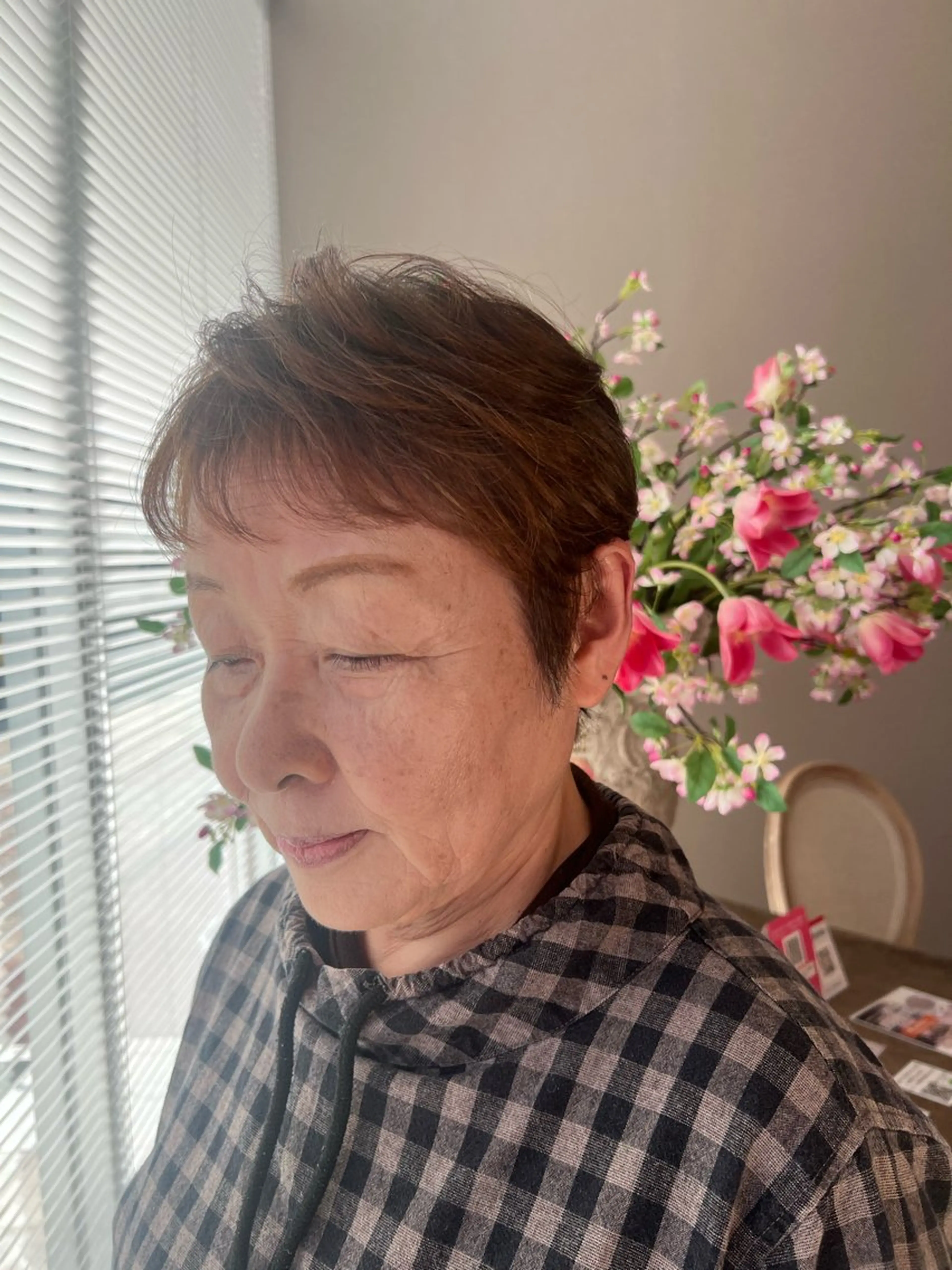 ショート ベリーショート ショートヘア 和田 咲乃のマツエク・マツパデザイン