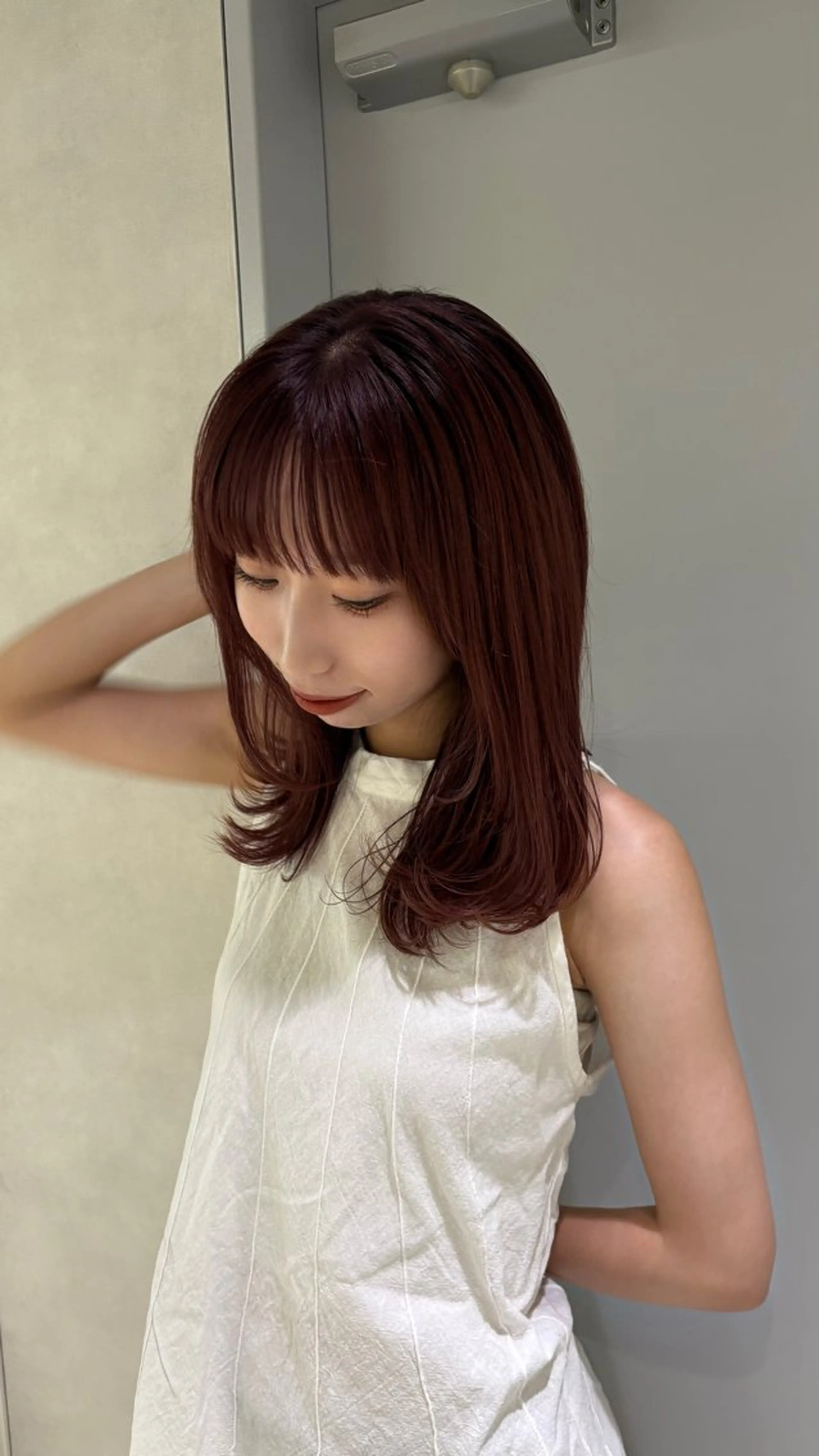 パツボブ/レイヤー 西梅田/かえで🎀のヘアスタイル