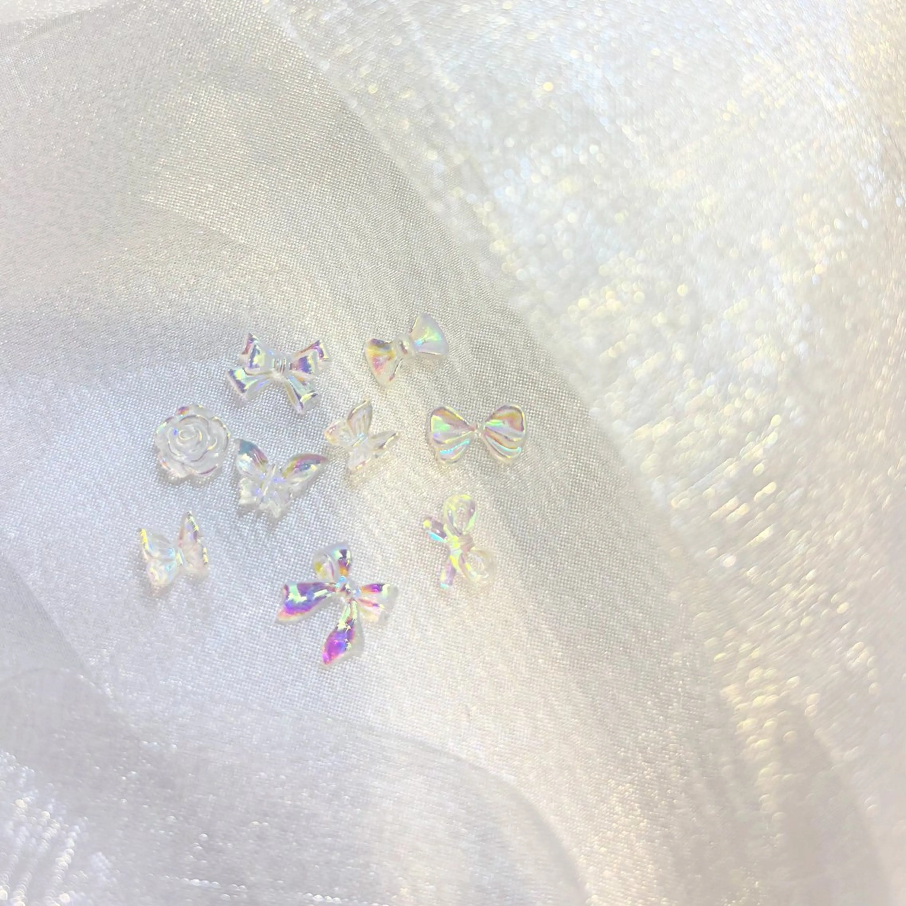 ネイル オーロラネイル キラキラネイル AKANE 🧴のネイルデザイン