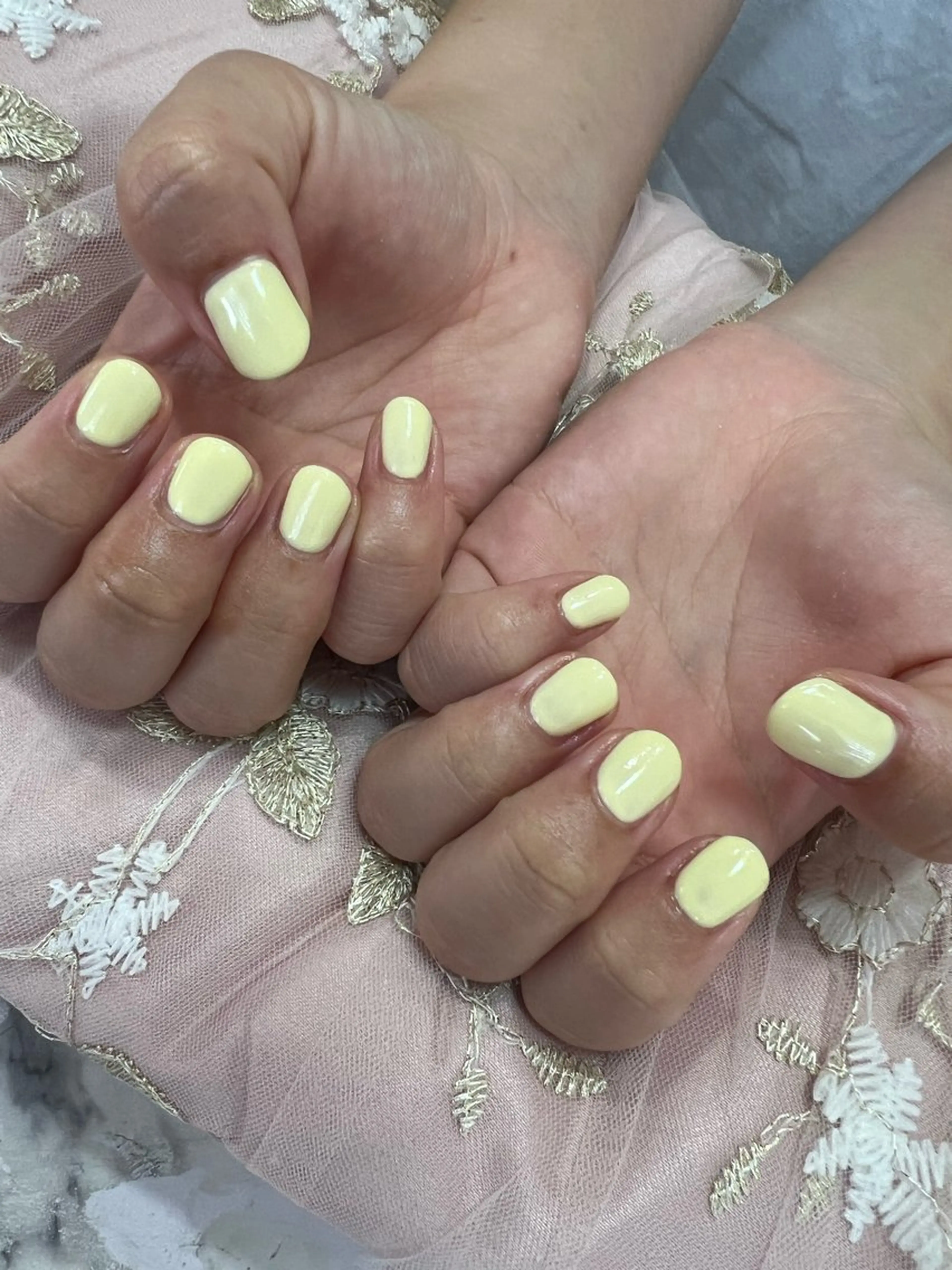 ネイル ワンカラーネイル Luminous ⭐︎のネイルデザイン