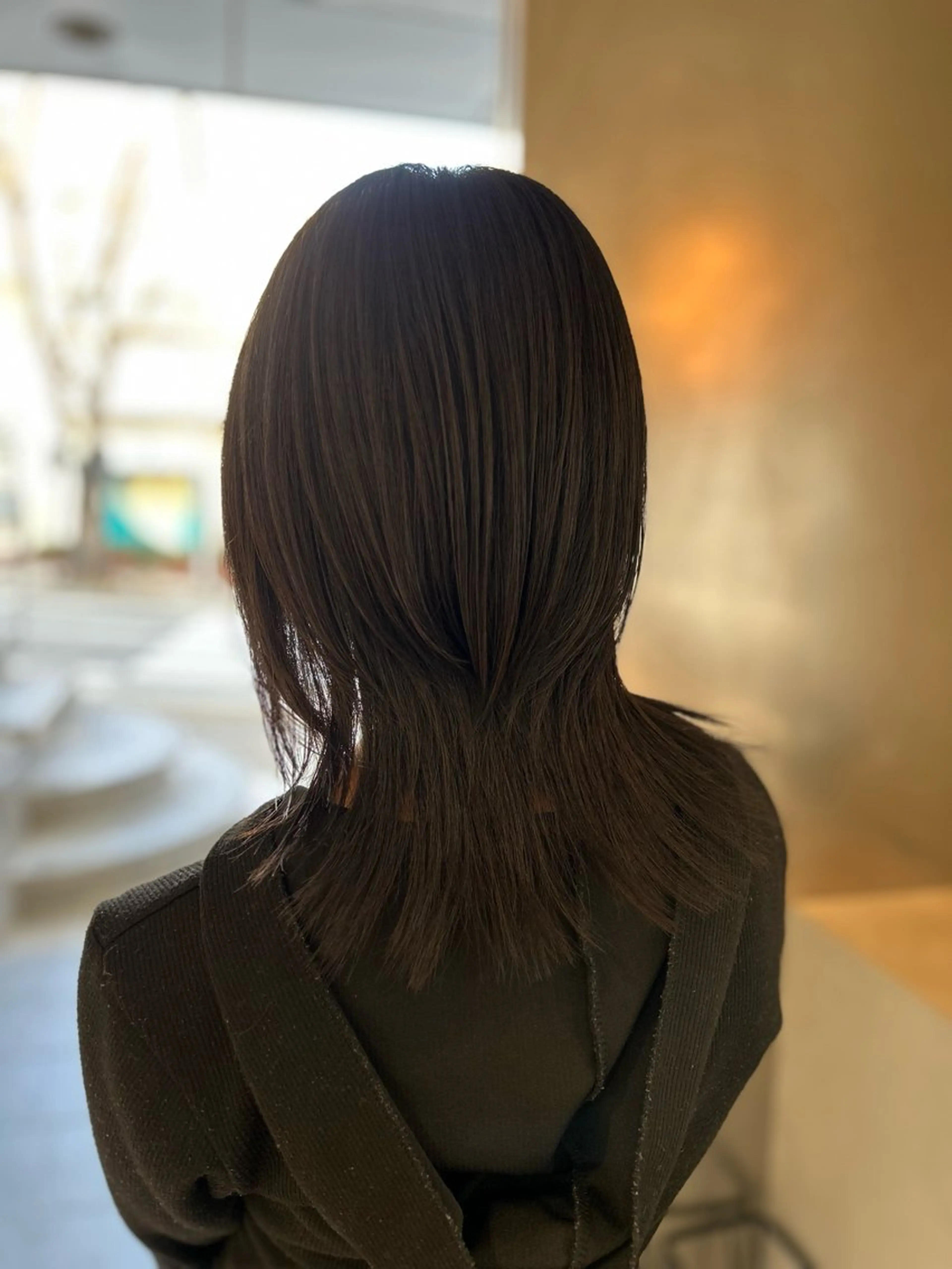 セミロング ウルフカット ・ nanokaのヘアスタイル