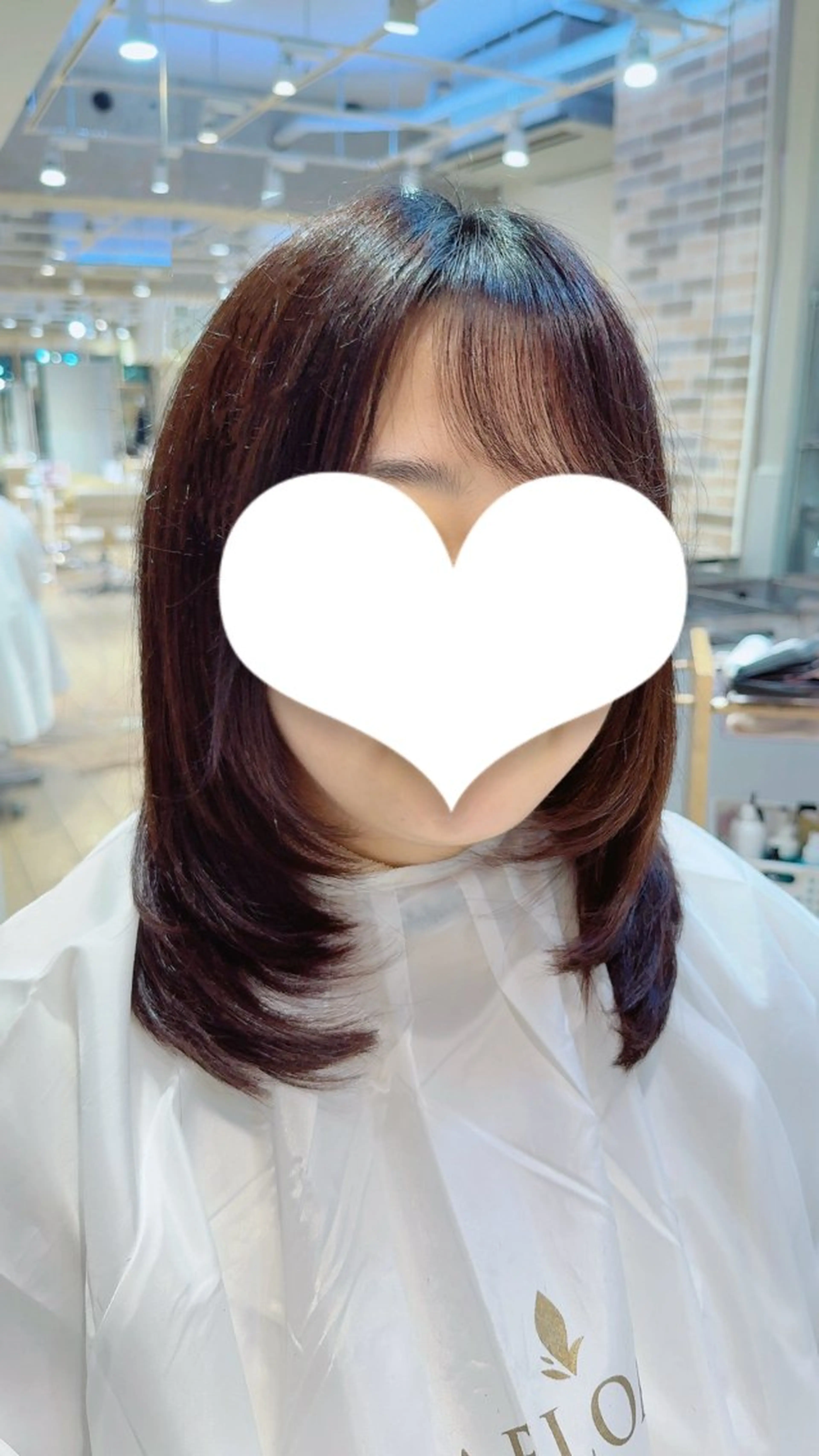 ミディアム ミディアムレイヤー レイヤーカット 表参道♡ヘアメイク ♡Nozomiのヘアスタイル