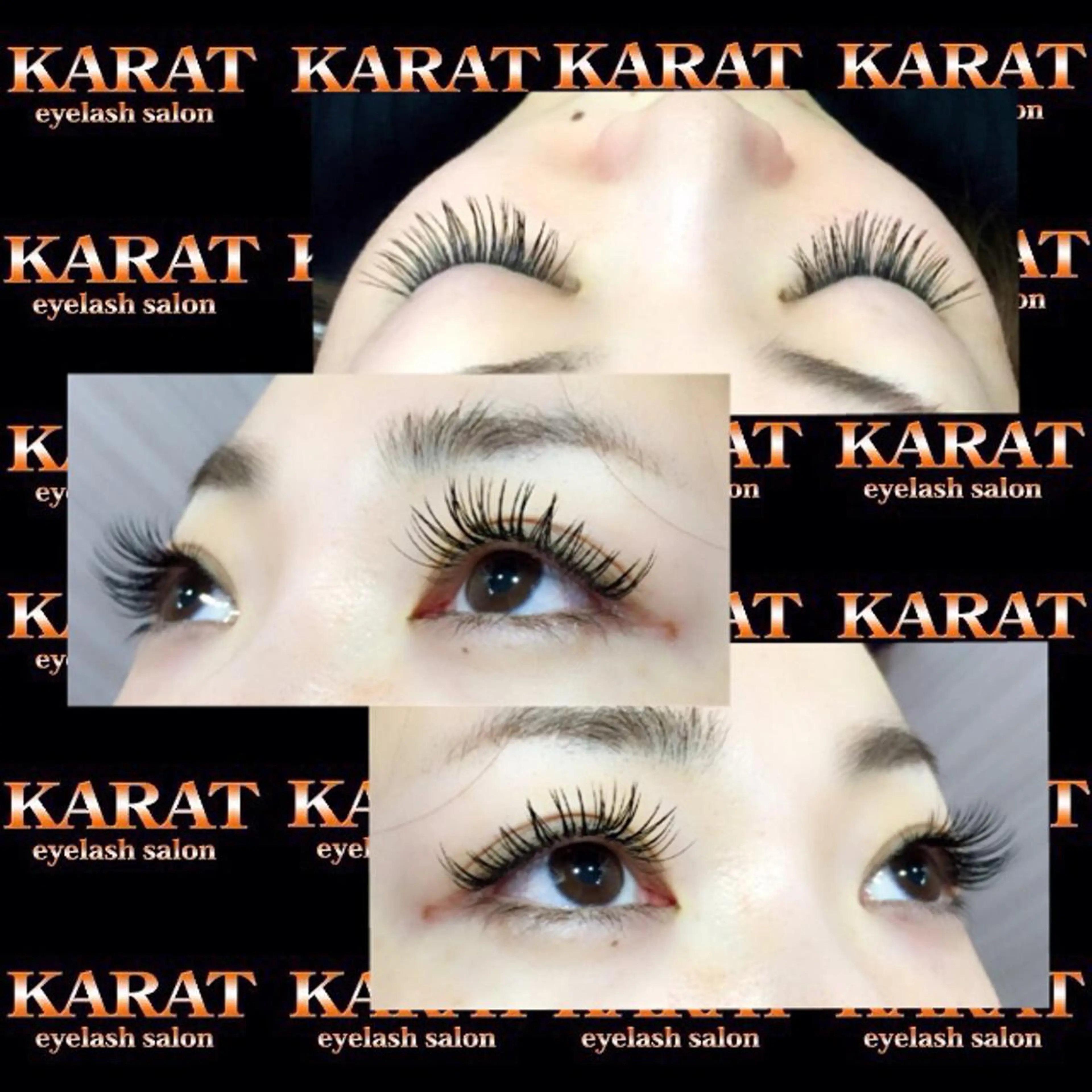 マツエク・マツパ フラットラッシュ Jカール ★KAEDE★伊勢崎 【KARAT】のマツエク・マツパデザイン