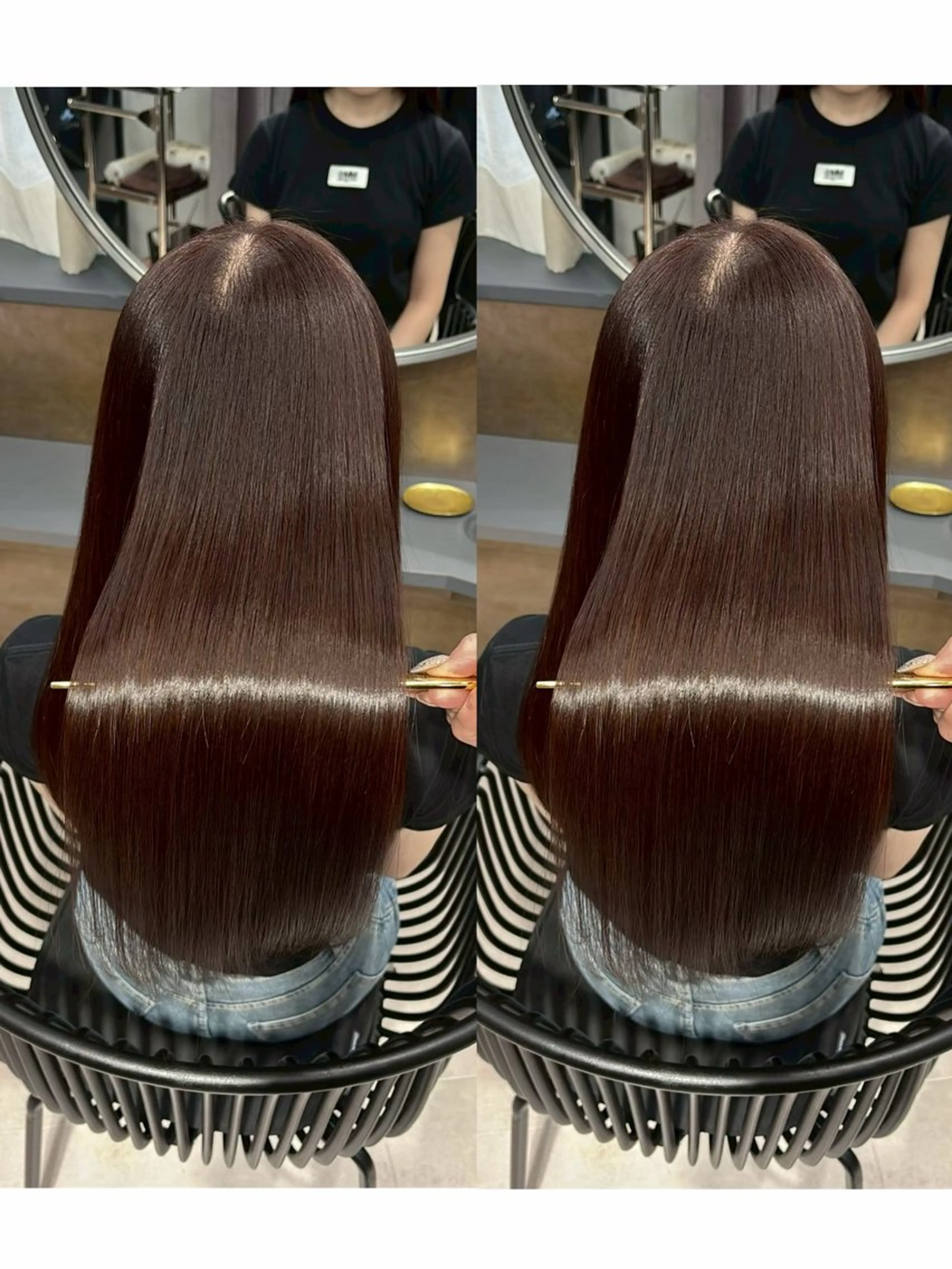 ロング カラー カット ヘアカラー 縮毛矯正 トリートメント 池袋/髪質改善/ 艶カラー/koikiのヘアスタイル