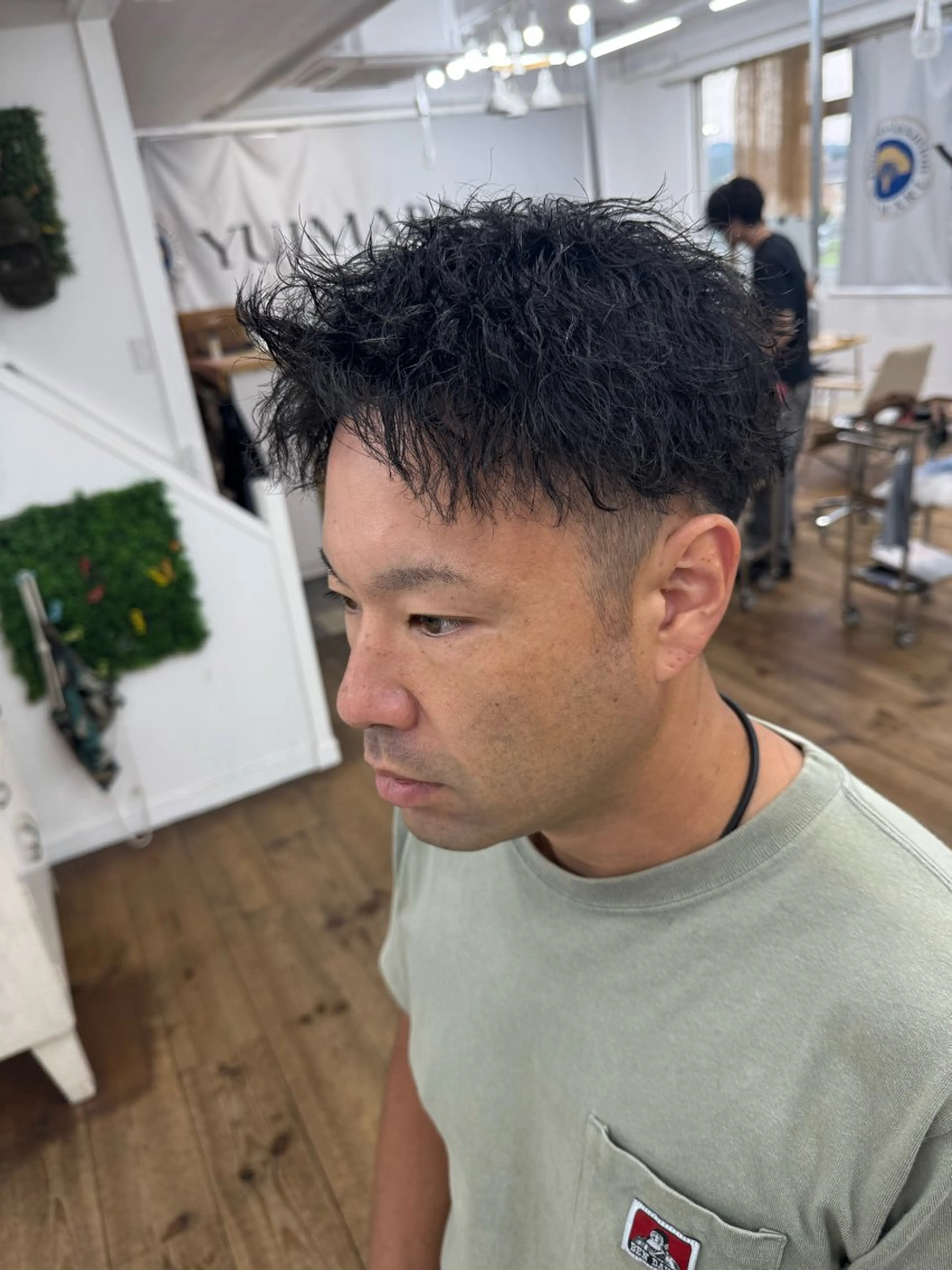 ショート パーマ メンズ メンズ特化サロン ユウヘイのヘアスタイル