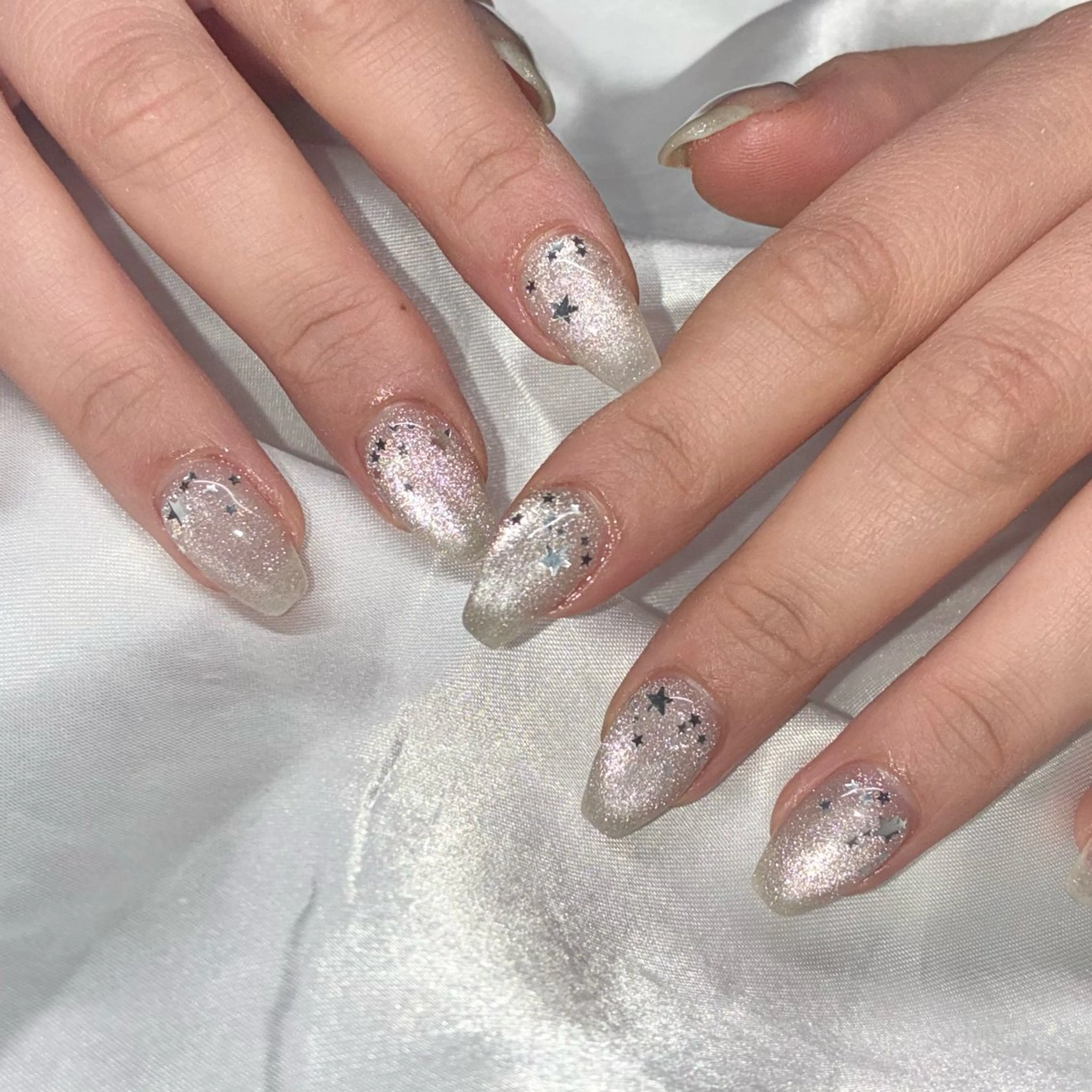 ネイル ジェルネイル マグネットネイル ハンドネイル Nail ヌシん家 AKANEのネイルデザイン