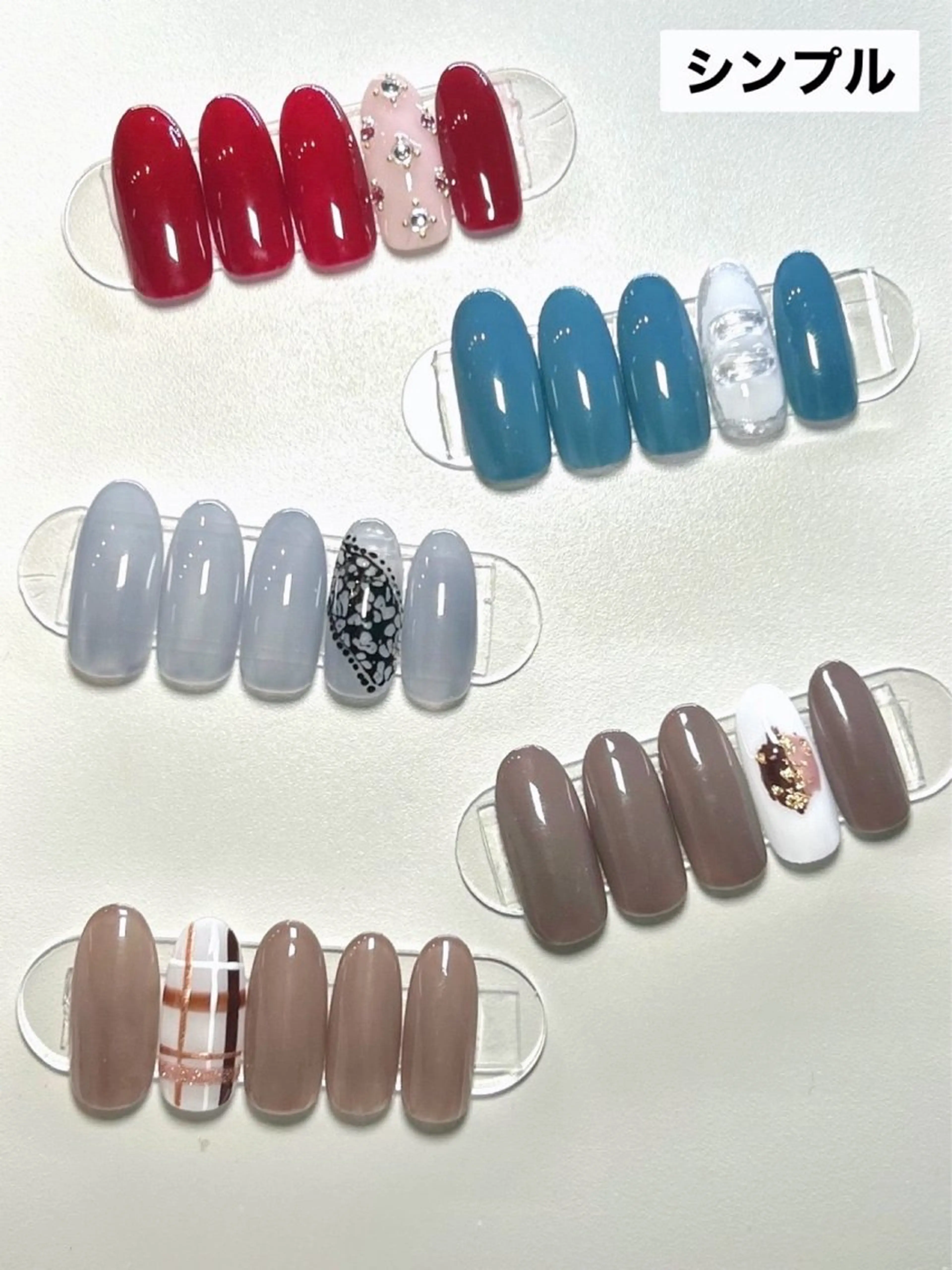 ネイル シンプルネイル 【新宿】Nail Yamazakiのネイルデザイン