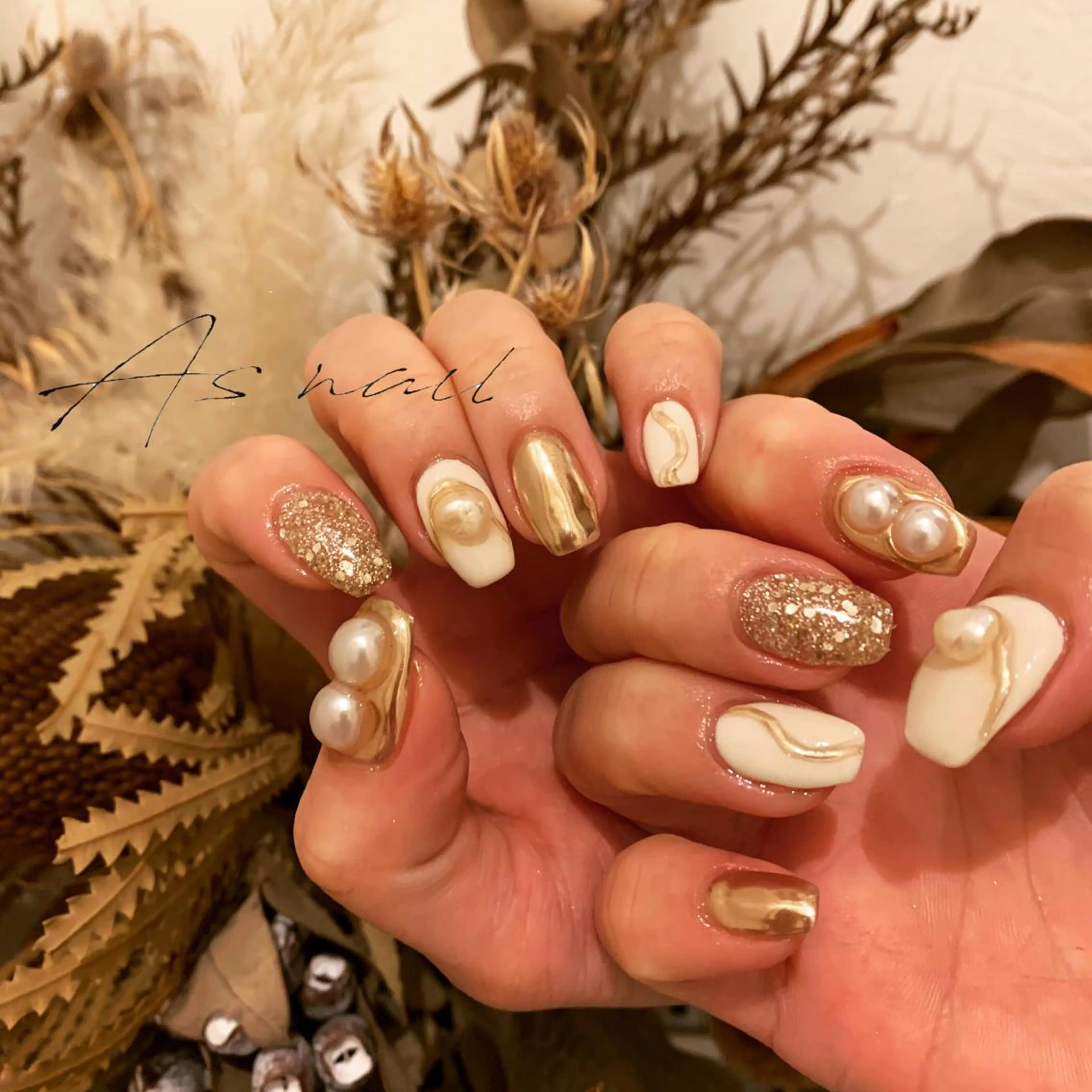 ネイル Asnail shiroko所属・Asnail s/yのネイルデザイン