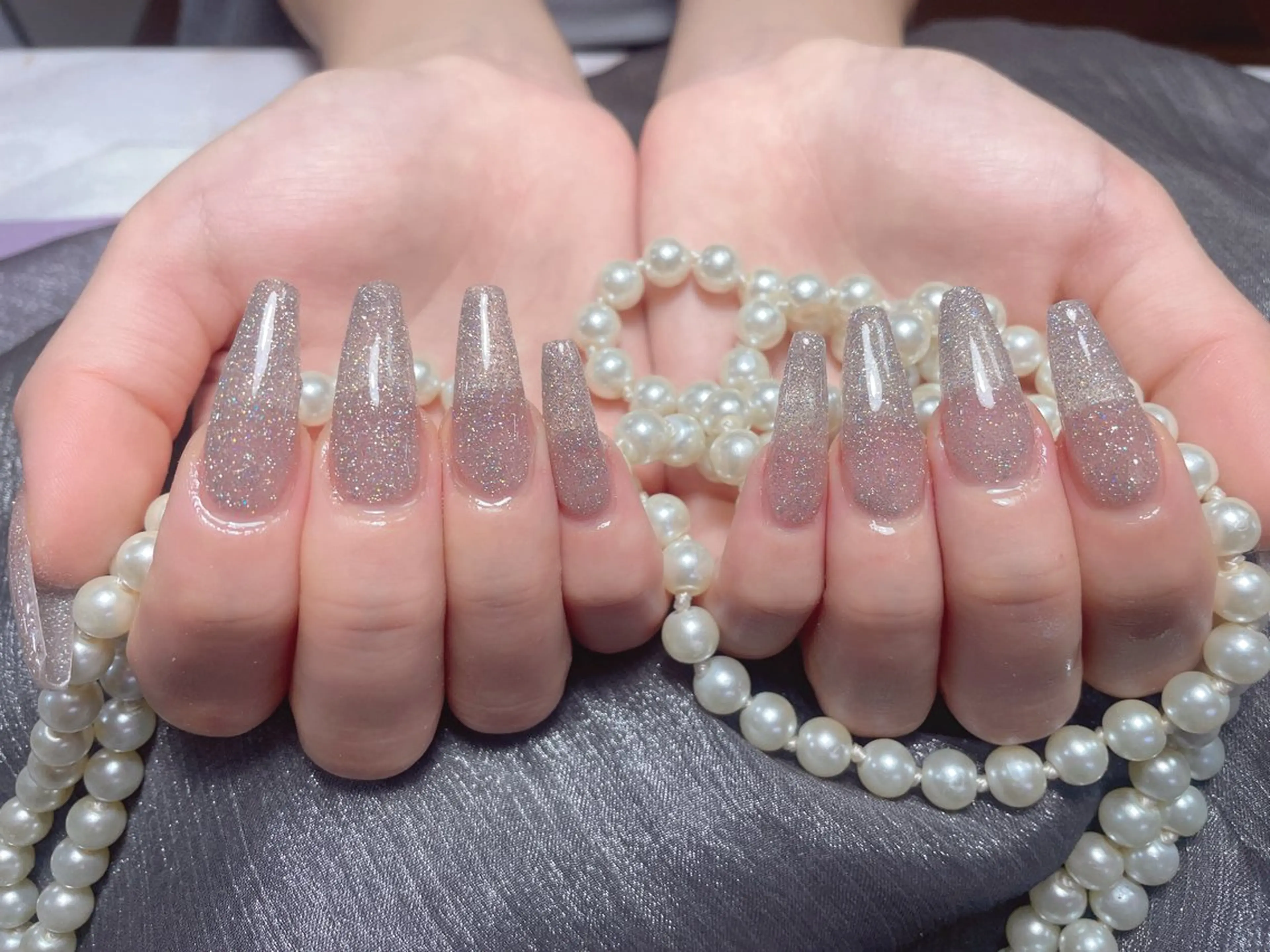 10本長出し+ワンカラー（オフ別）の写真