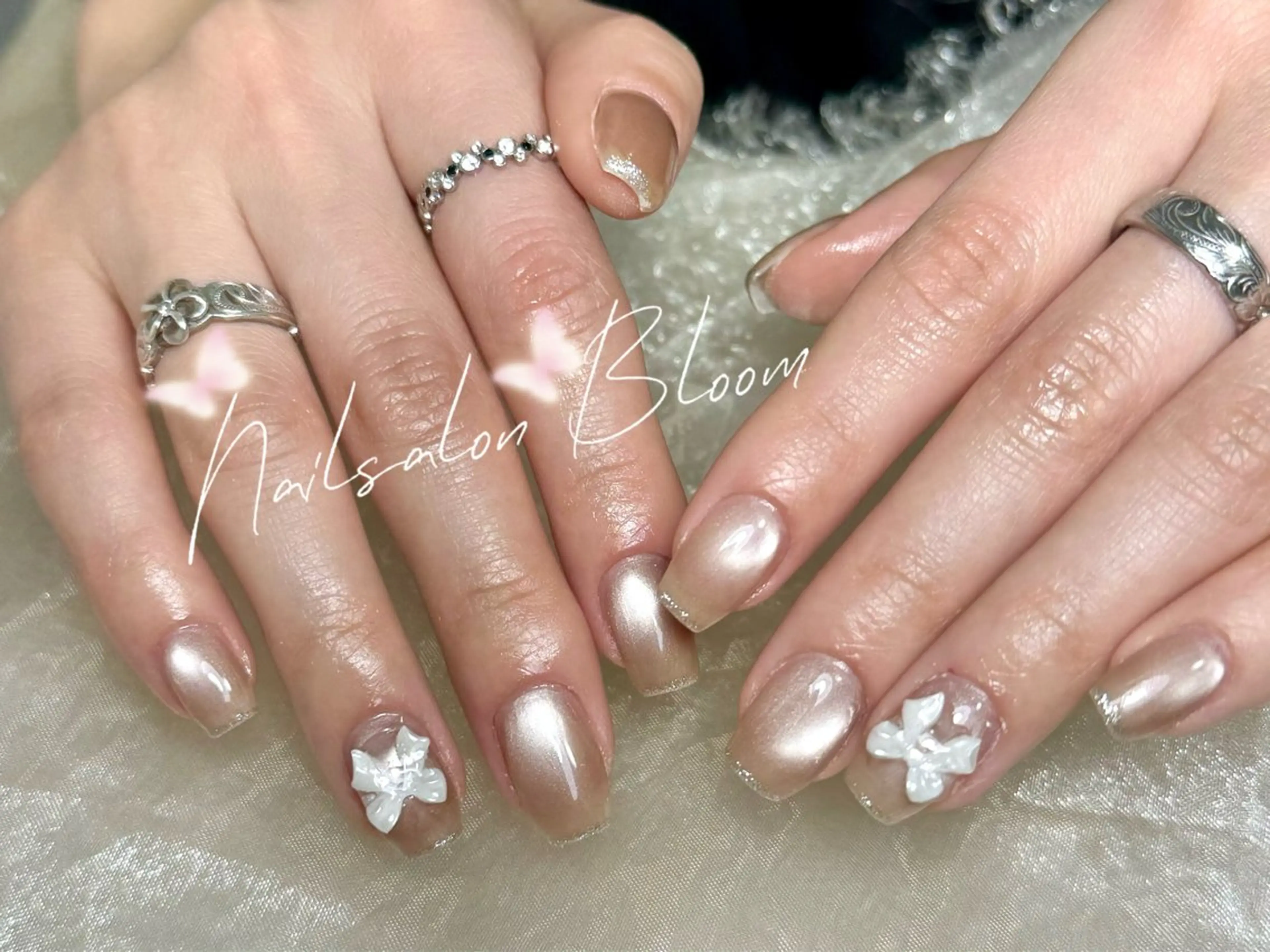 ネイル ラメ(グリッター) Nail Salon Bloom横浜西口店のネイルデザイン