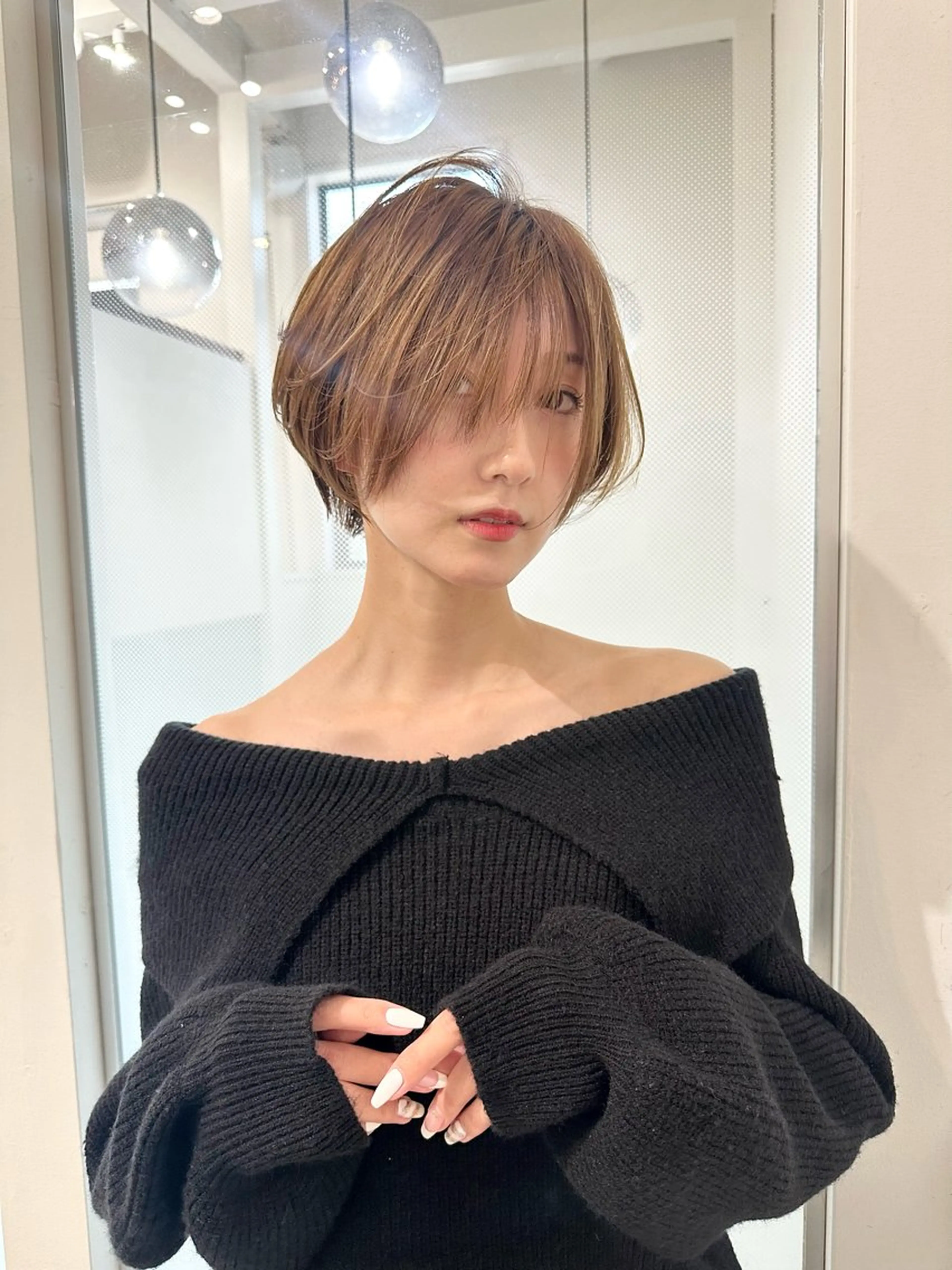 ショート ショートヘア カット ヘアカラー トリートメント ヘッドスパ taiga レイヤー /髪質改善/矯正🌈のヘアスタイル