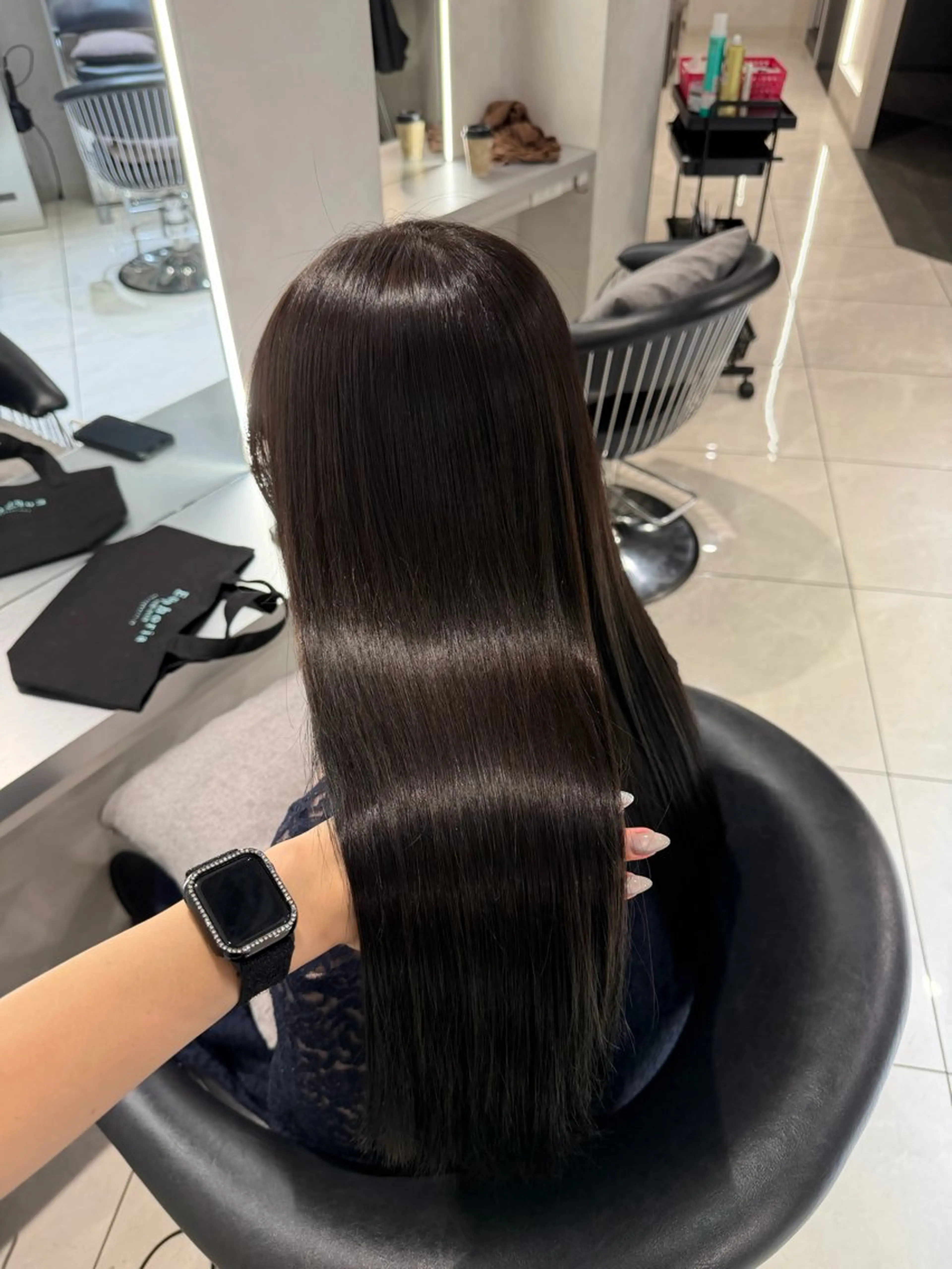 カラー グレージュ カット ヘアカラー 暖色/韓国ヘア /MIKAGE🩶のヘアスタイル