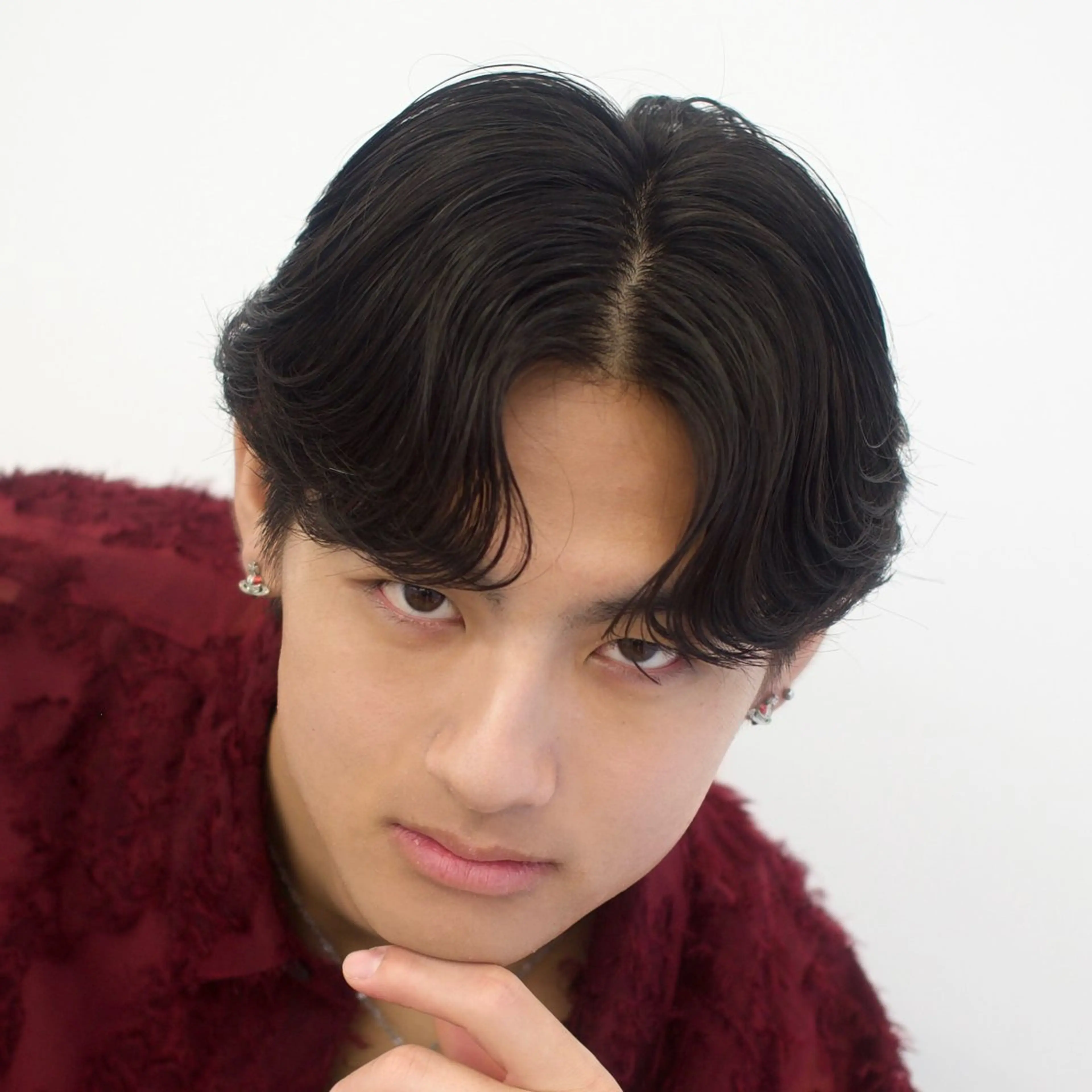 【綺麗に毛流れるニュアンスパーマ】パーマ＋メンズカット＋トリートメントの写真