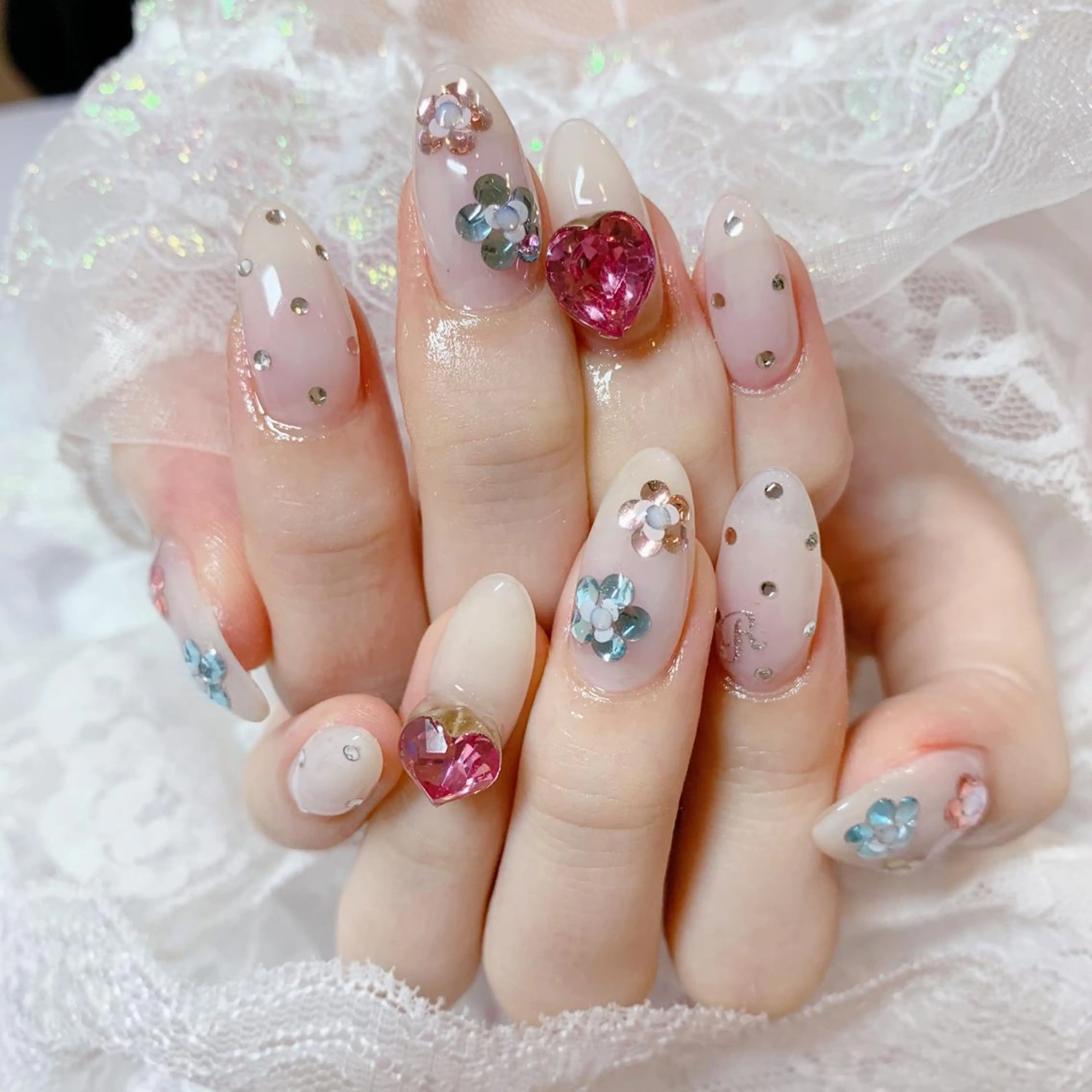 ネイル ハンドネイル La neige* yuki 🐩🌙のネイルデザイン