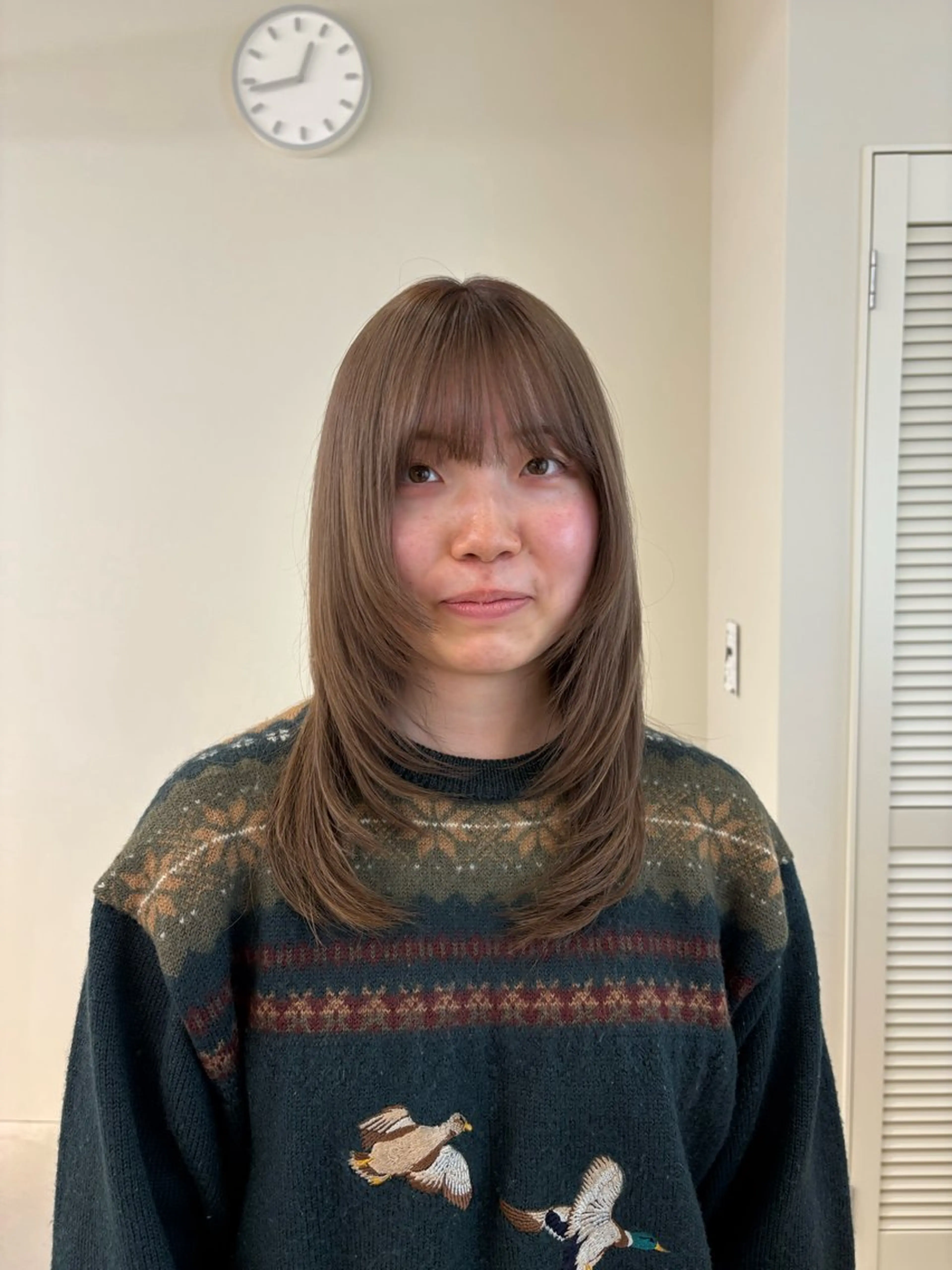 カラー 上野 桜果のヘアスタイル