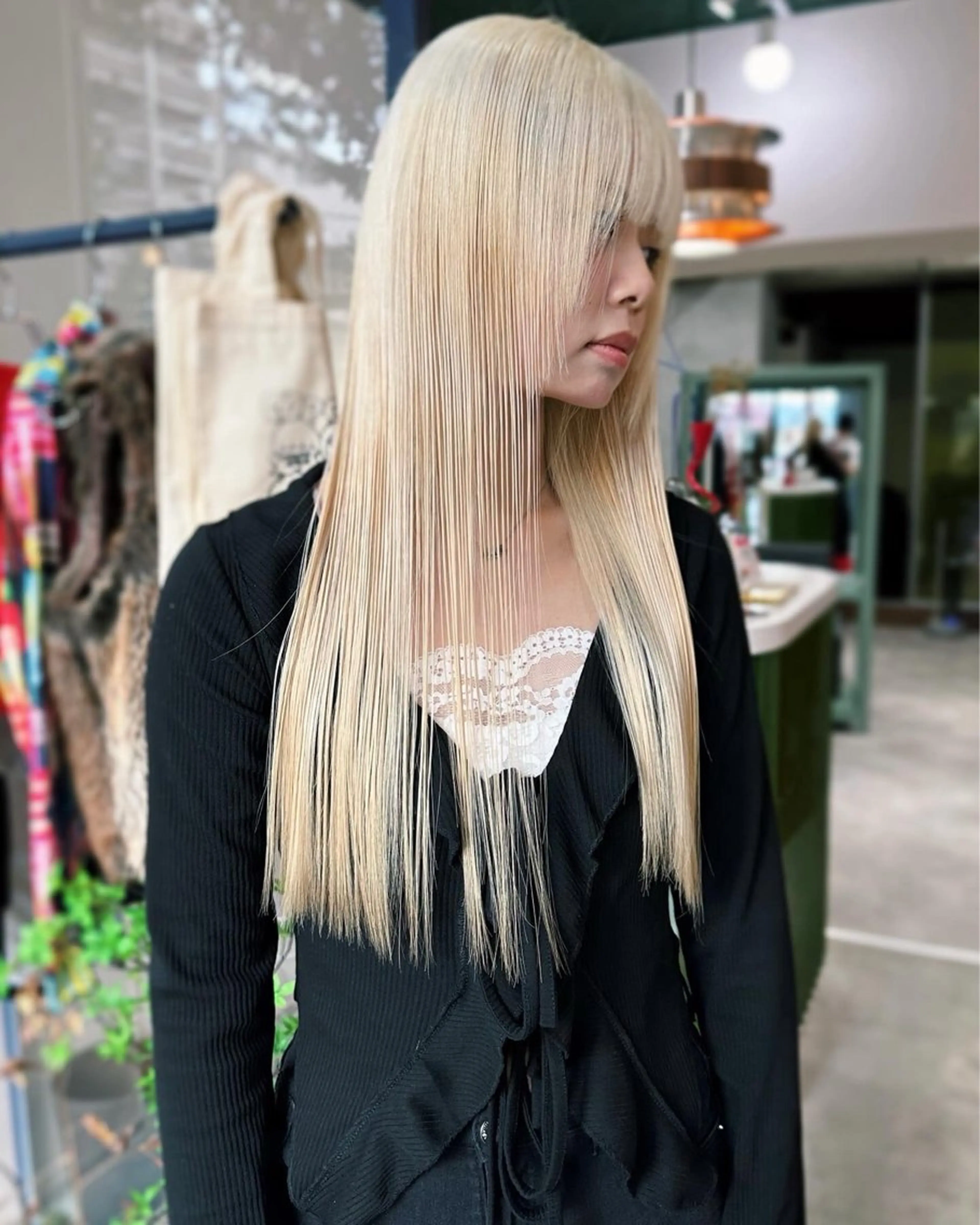 ロング カラー ヘアカラー トリートメント 🧡色落ちまで2度綺 麗なカラー🧡ヨシキのヘアスタイル