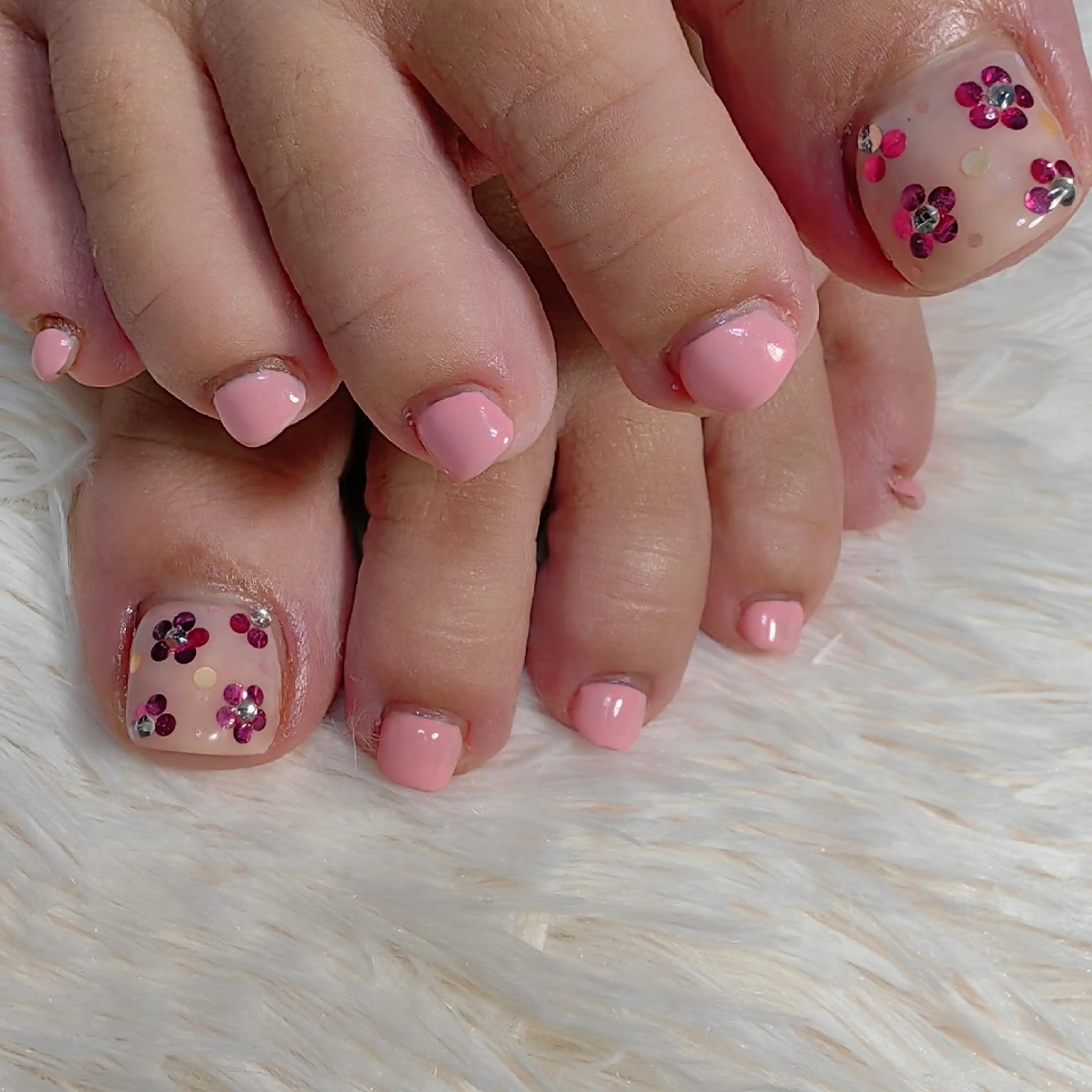 ネイル フラワーネイル フットネイル reve あやののネイルデザイン