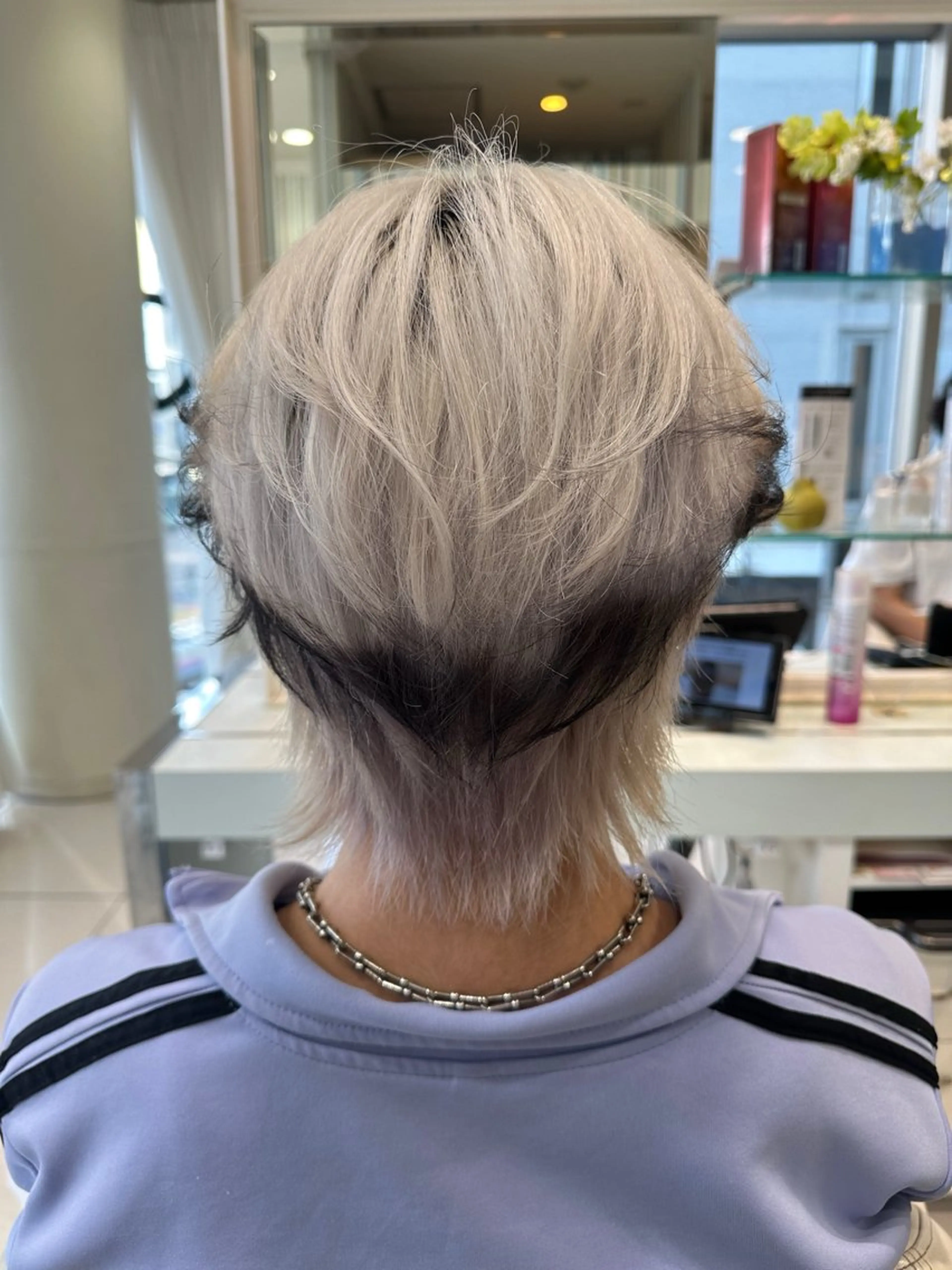 🔥【メンズ限定】🔥カット+エンドカラー(ブリーチ込み)の写真