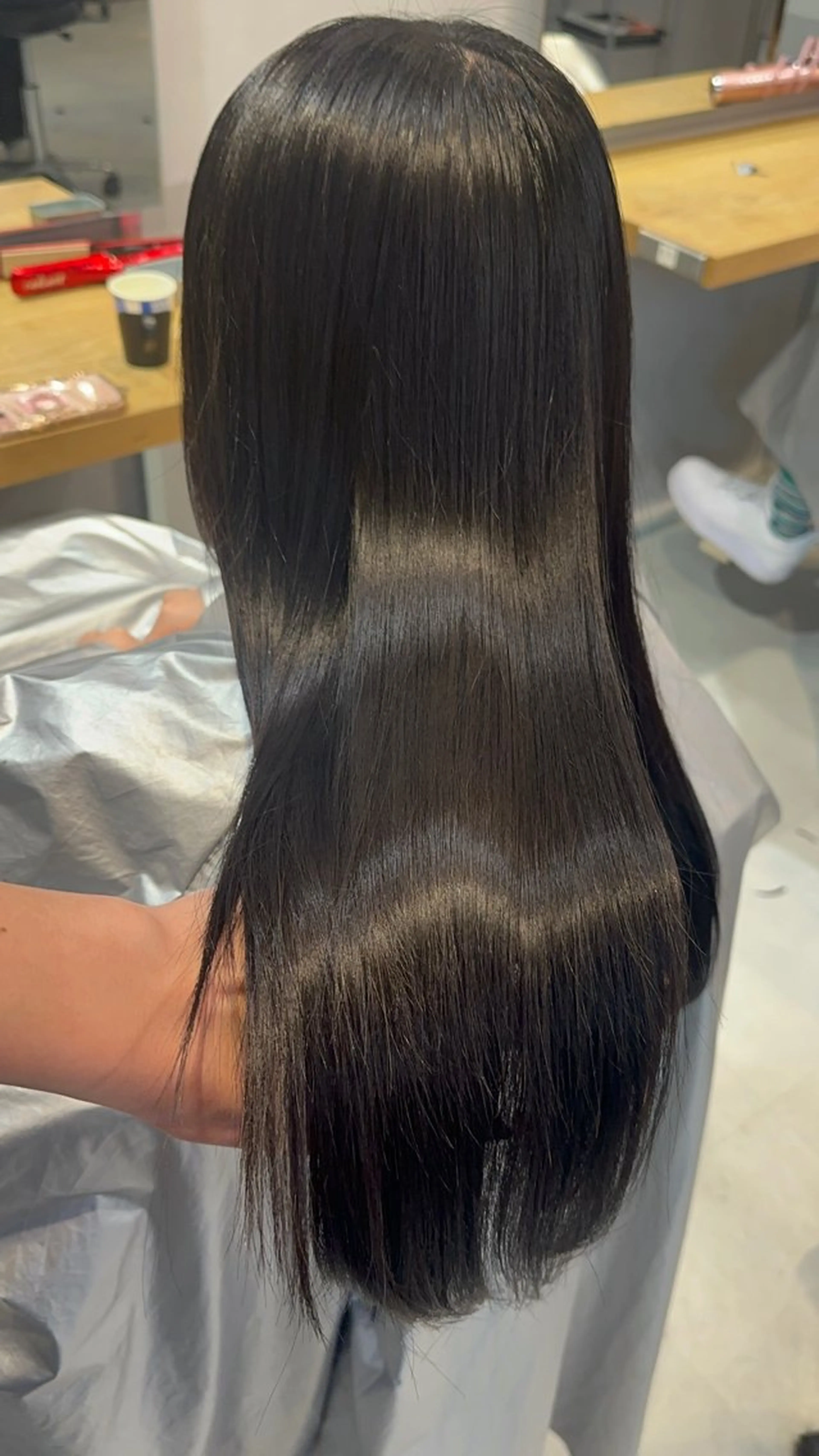 ロング カラー ヘアカラー トリートメント 💖ハイライト/ハイ トーン💖MIKIのヘアスタイル