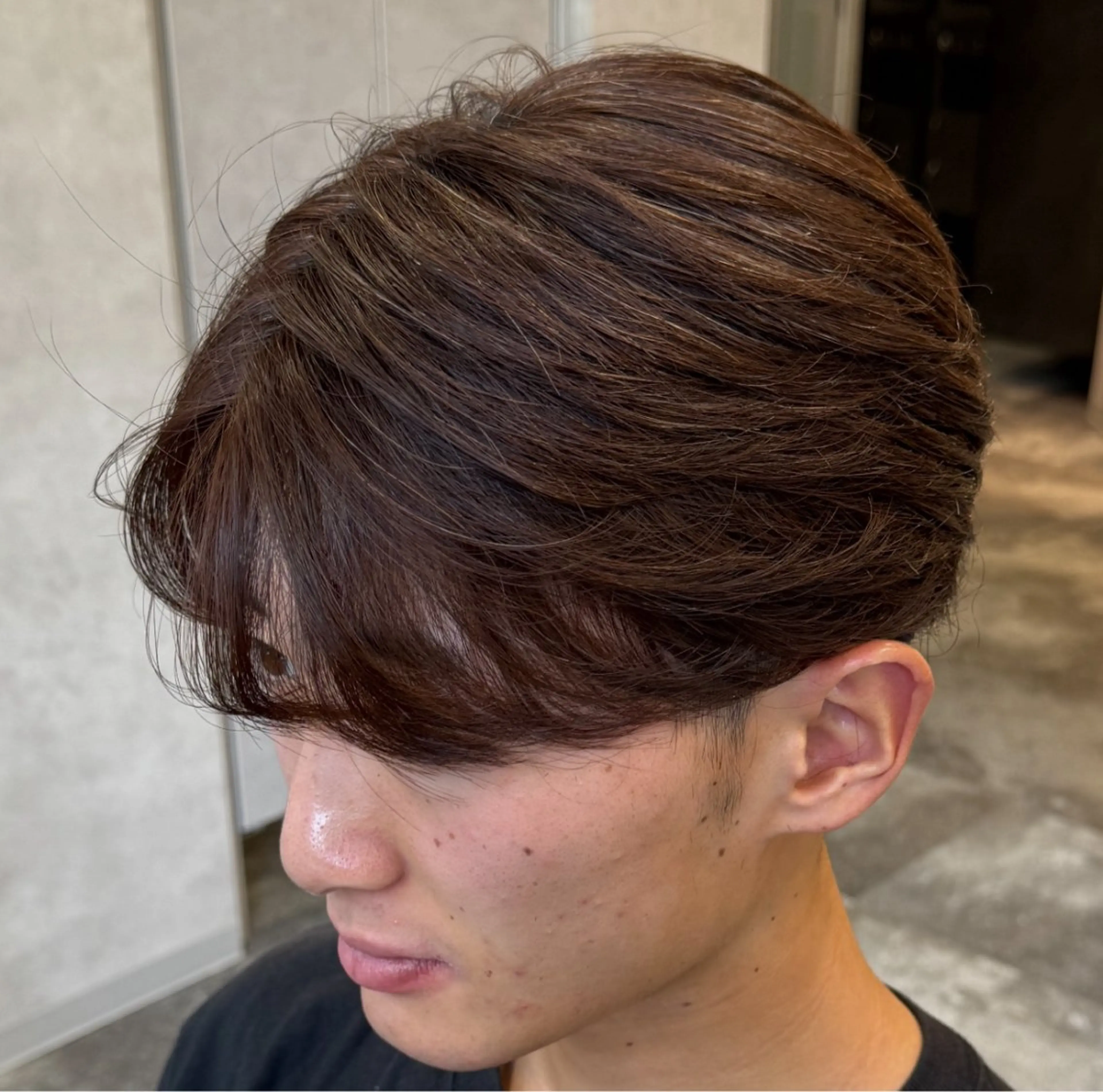 ショート パーマ ショートヘア ニュアンスパーマ 優太朗/仙台/メンズ /波巻き/ツイスパ/のヘアスタイル