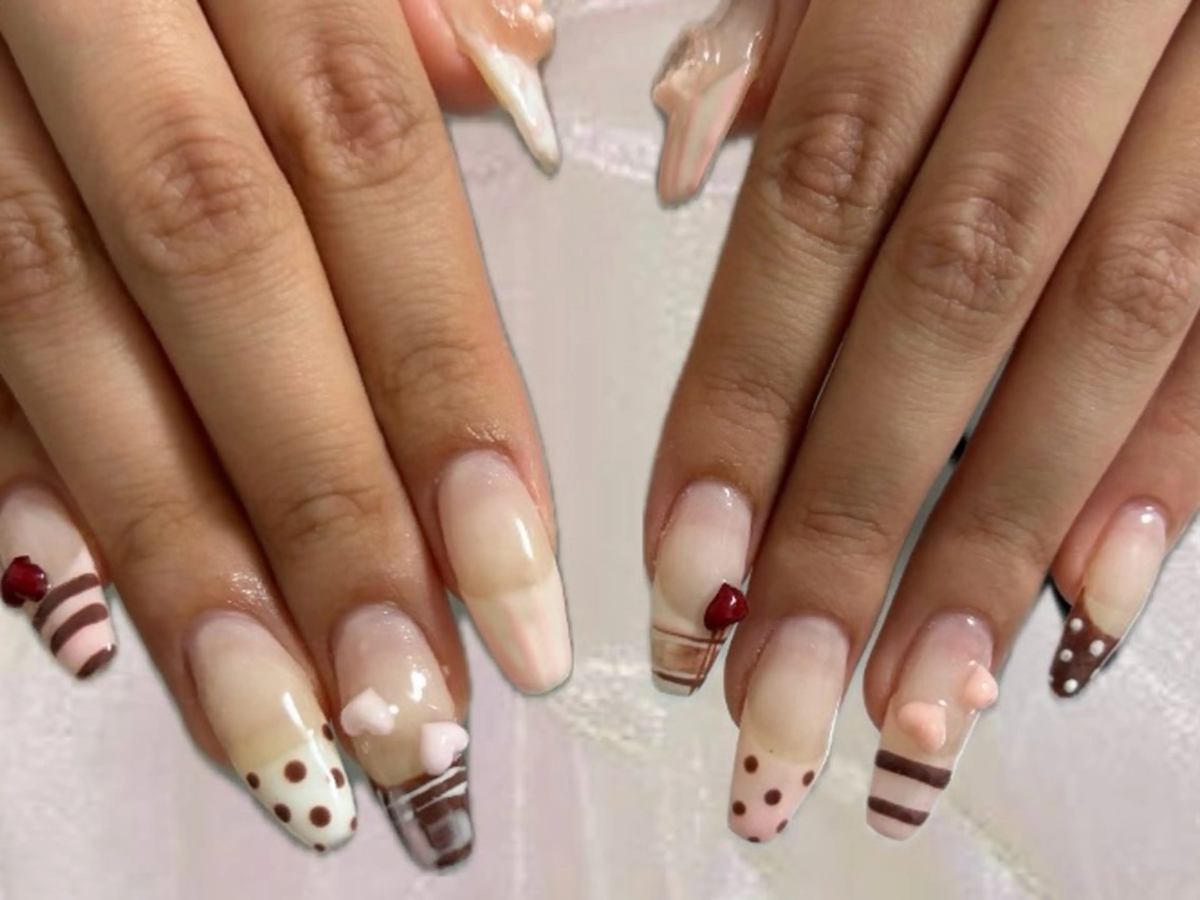 ネイル ハンドネイル AMATERAS 💅💖AKINAのネイルデザイン