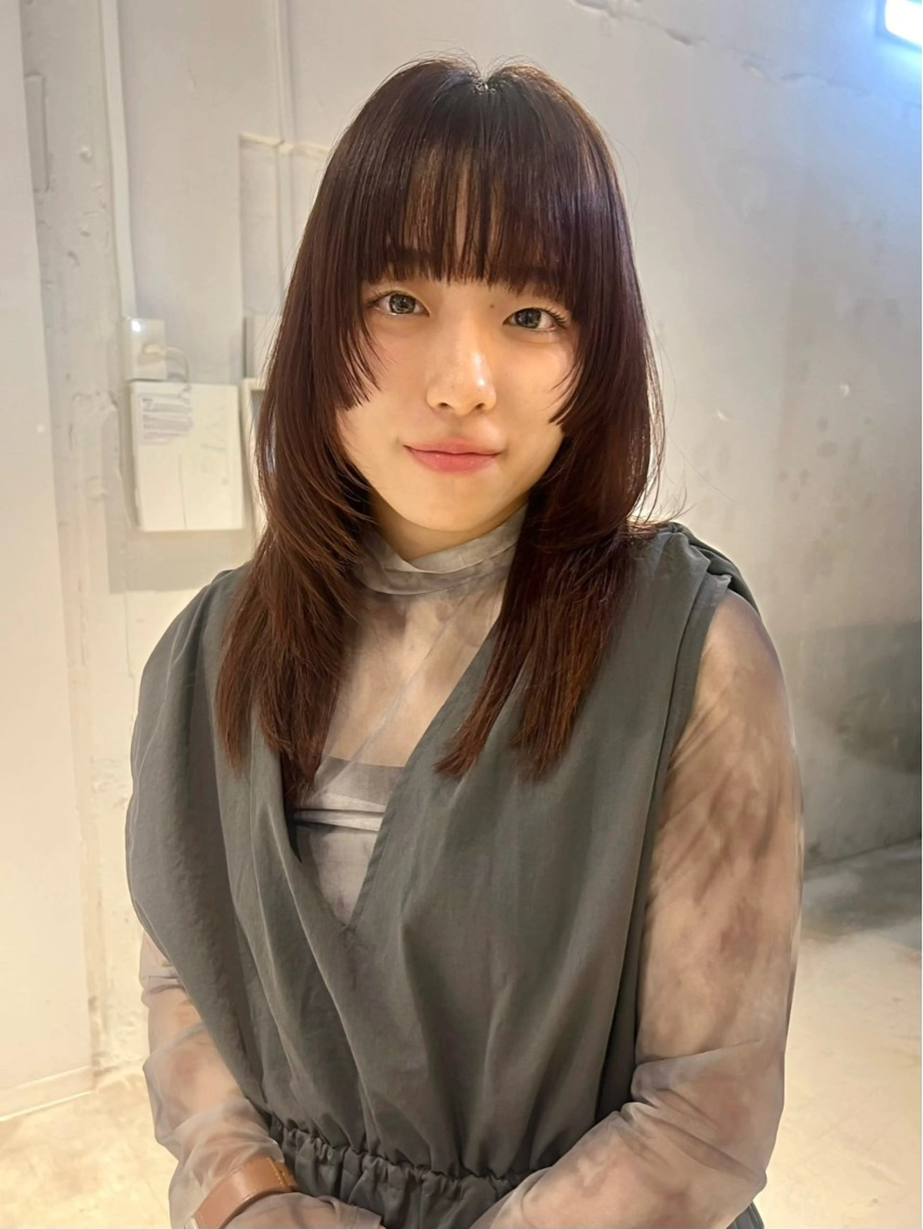 セミロング 吉祥寺/パーマ/ カラー/Abeのヘアスタイル