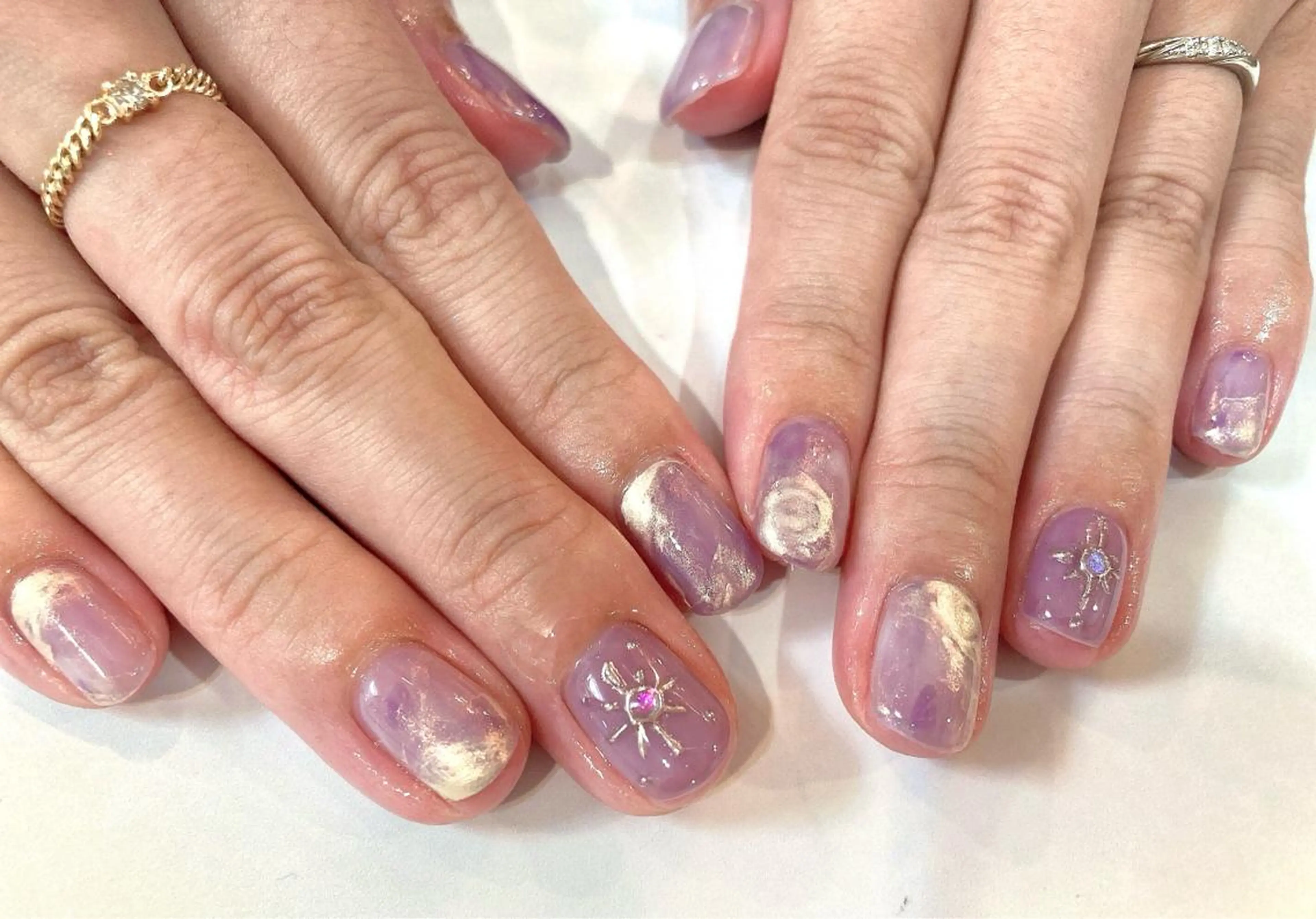 ネイル Spiky とうげ ふうかのネイルデザイン