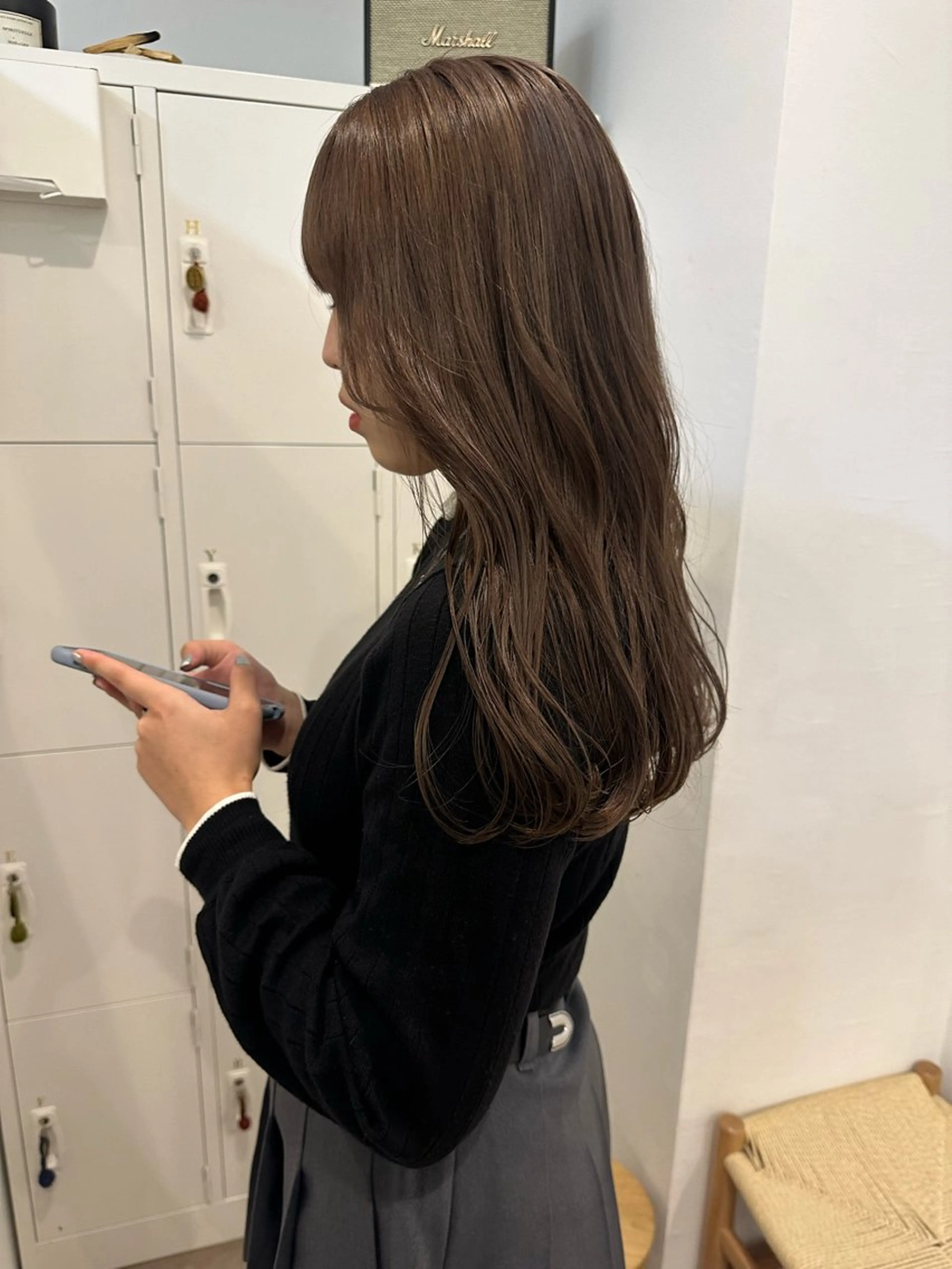 ロング カラー ヘアカラー 梅田/柔らかカラー/ オオハシ リナコのヘアスタイル