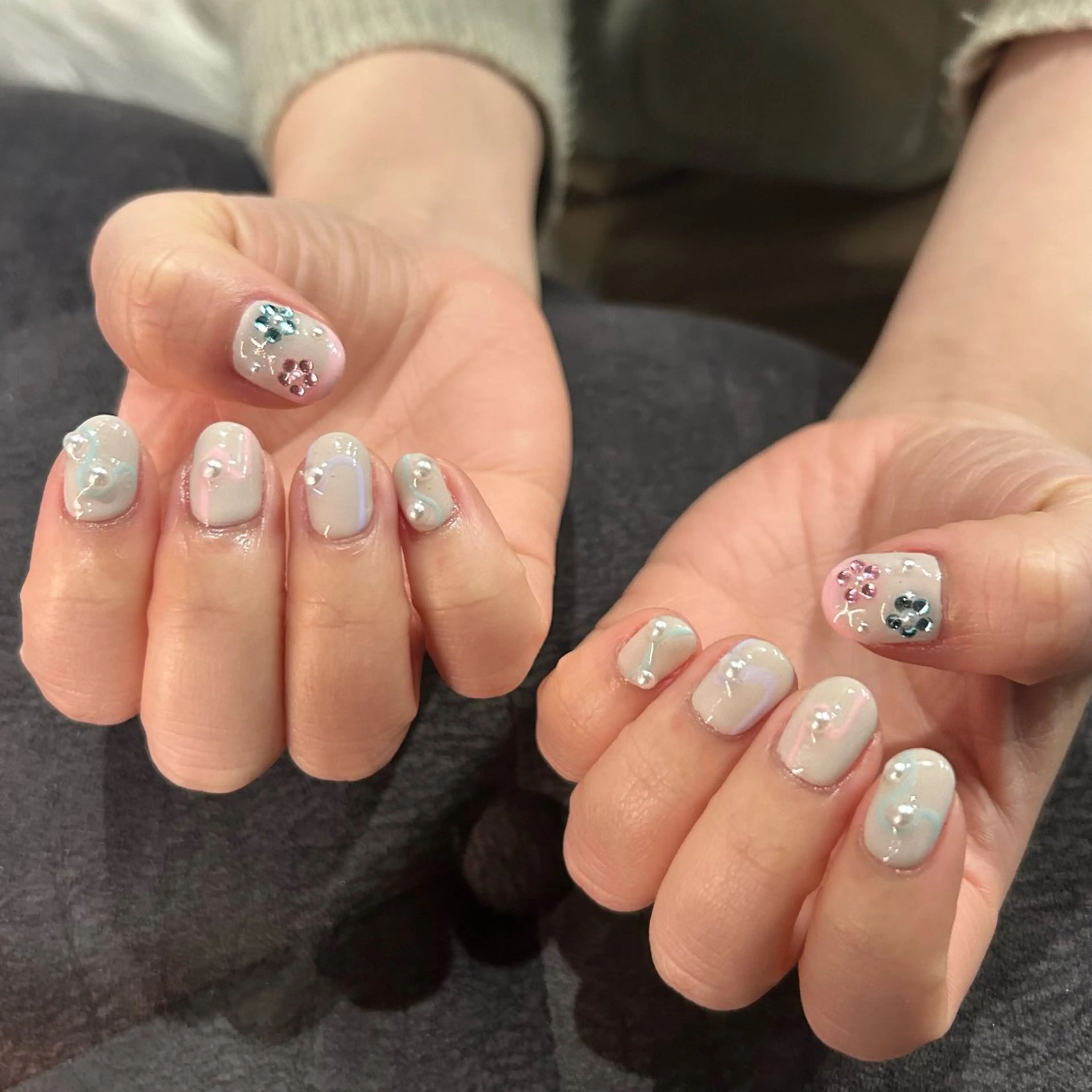 ネイル ハンドネイル 春日井Dahlia Beauty中川のネイルデザイン