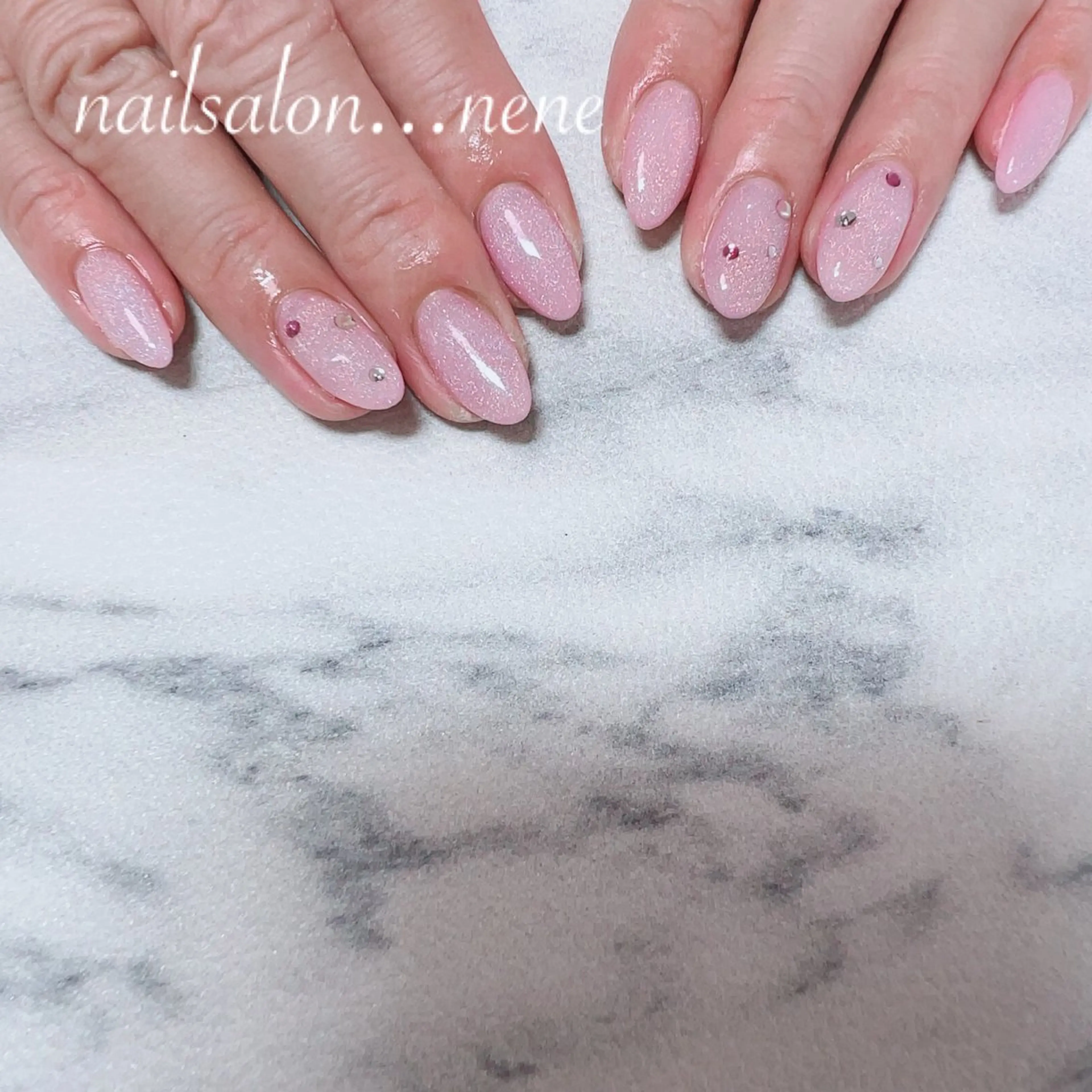 ネイル ピンク nailsalon ...neneのネイルデザイン