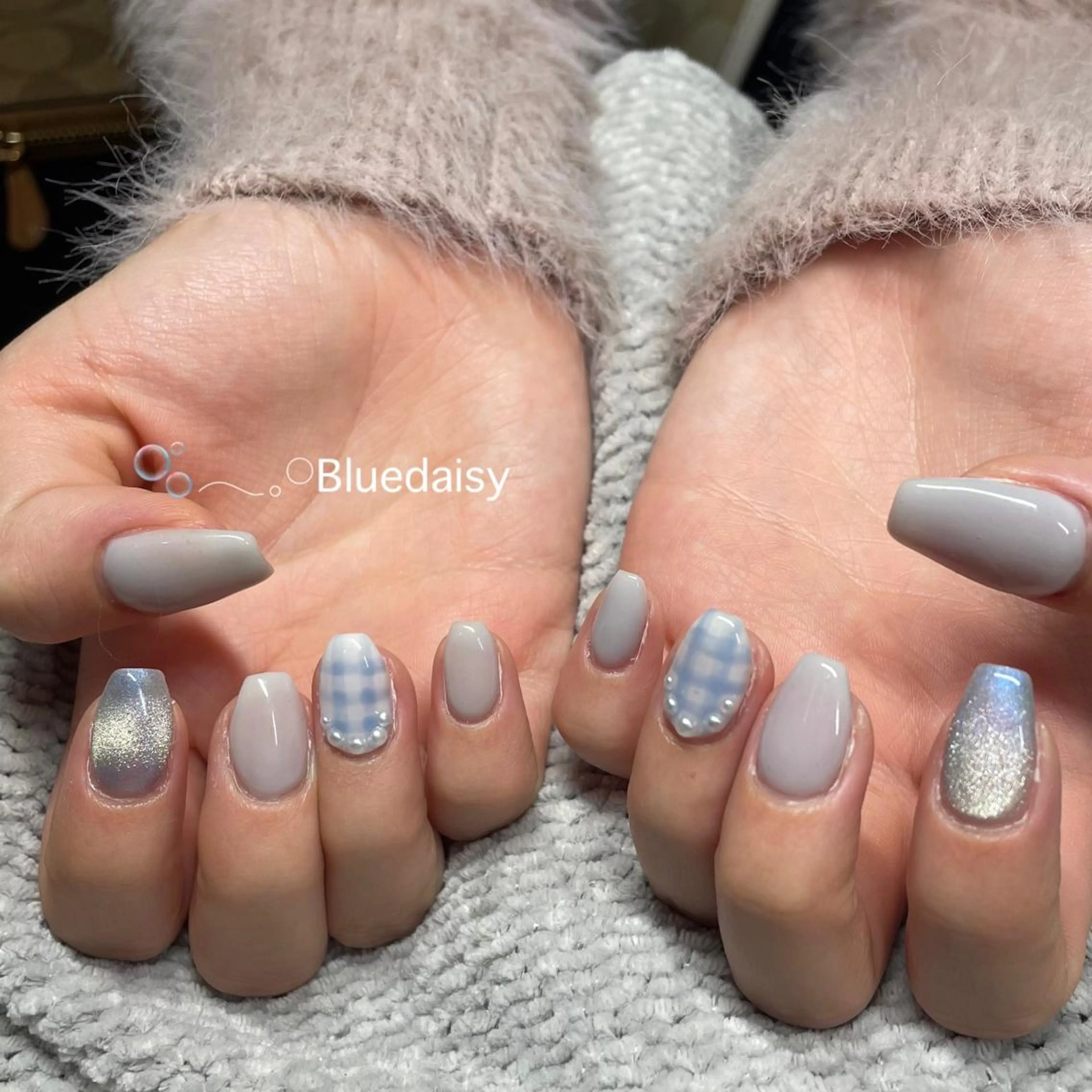 ネイル Blue daisy 栄本店のネイルデザイン