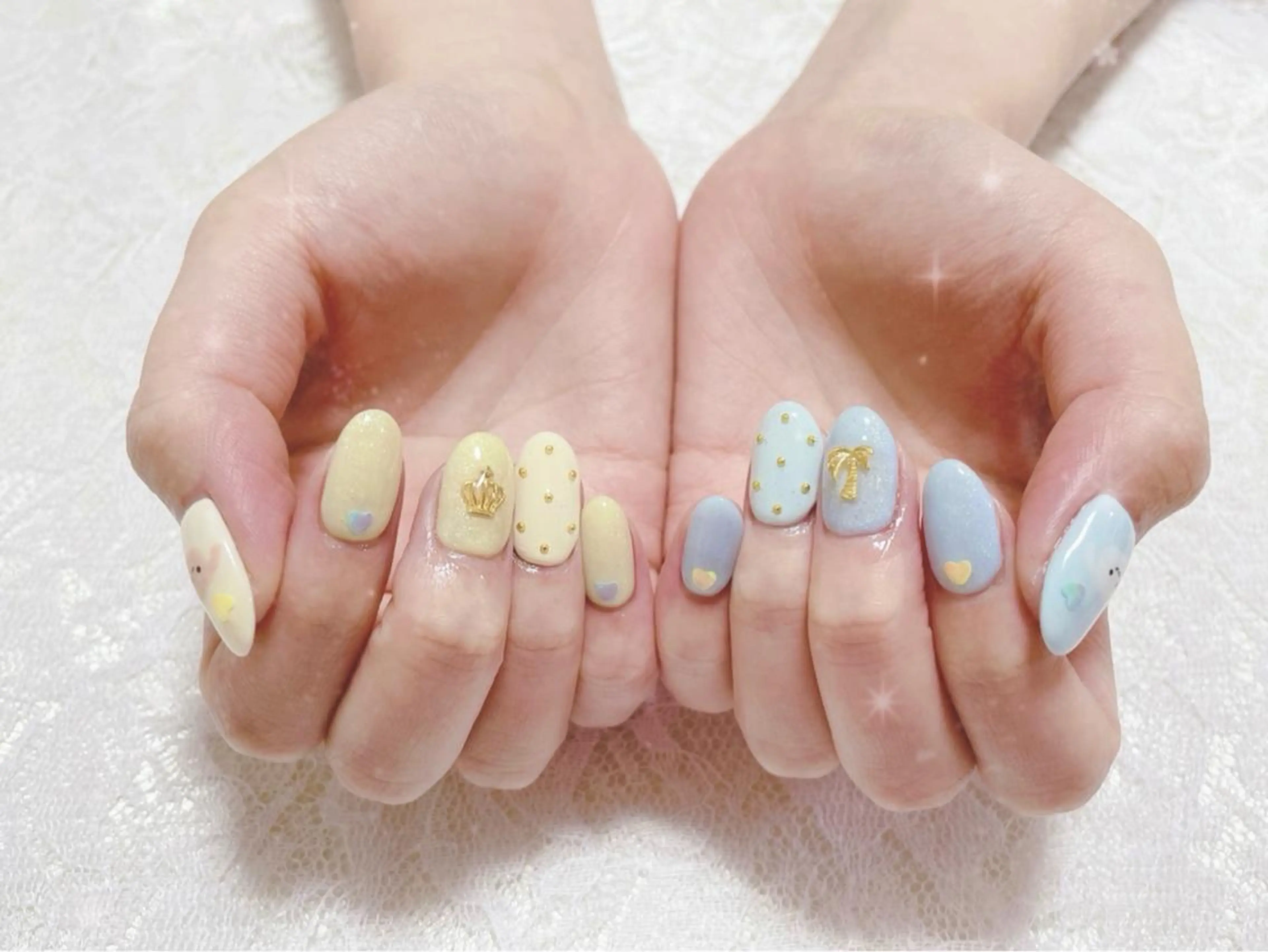 ネイル アートネイル ハンドネイル FLARE NAIL フレアネイルのネイルデザイン