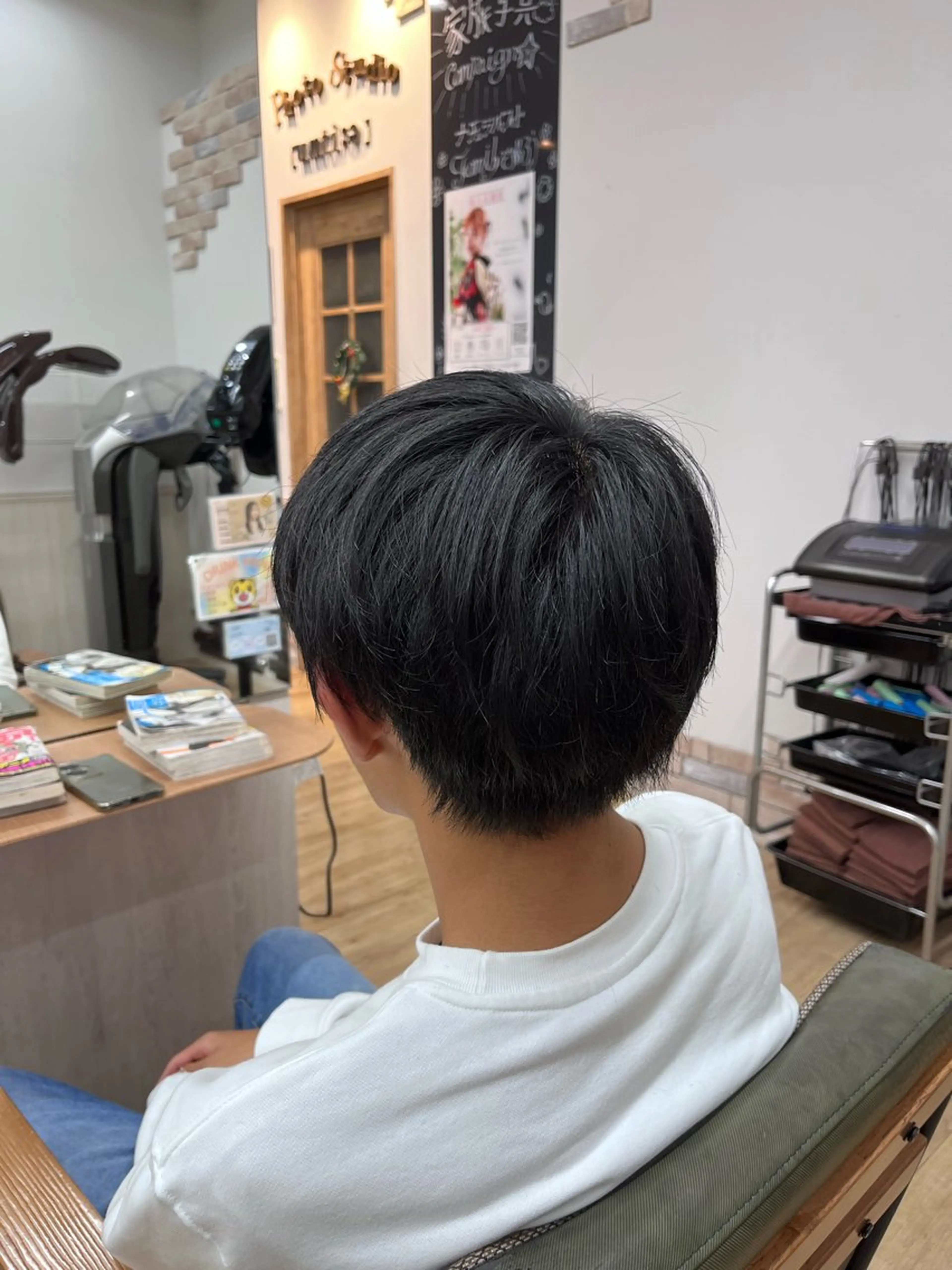 ショート 田尾 凌雅のヘアスタイル