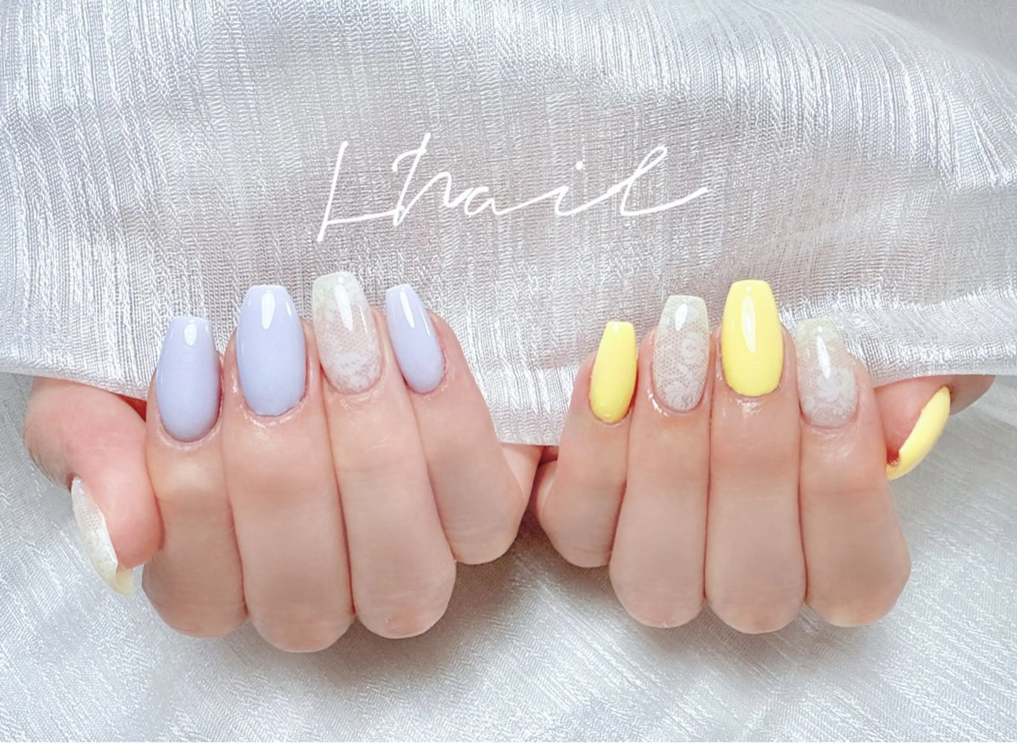 ネイル 持ち込み ハンドネイル ハンドケア L. Nailのネイルデザイン