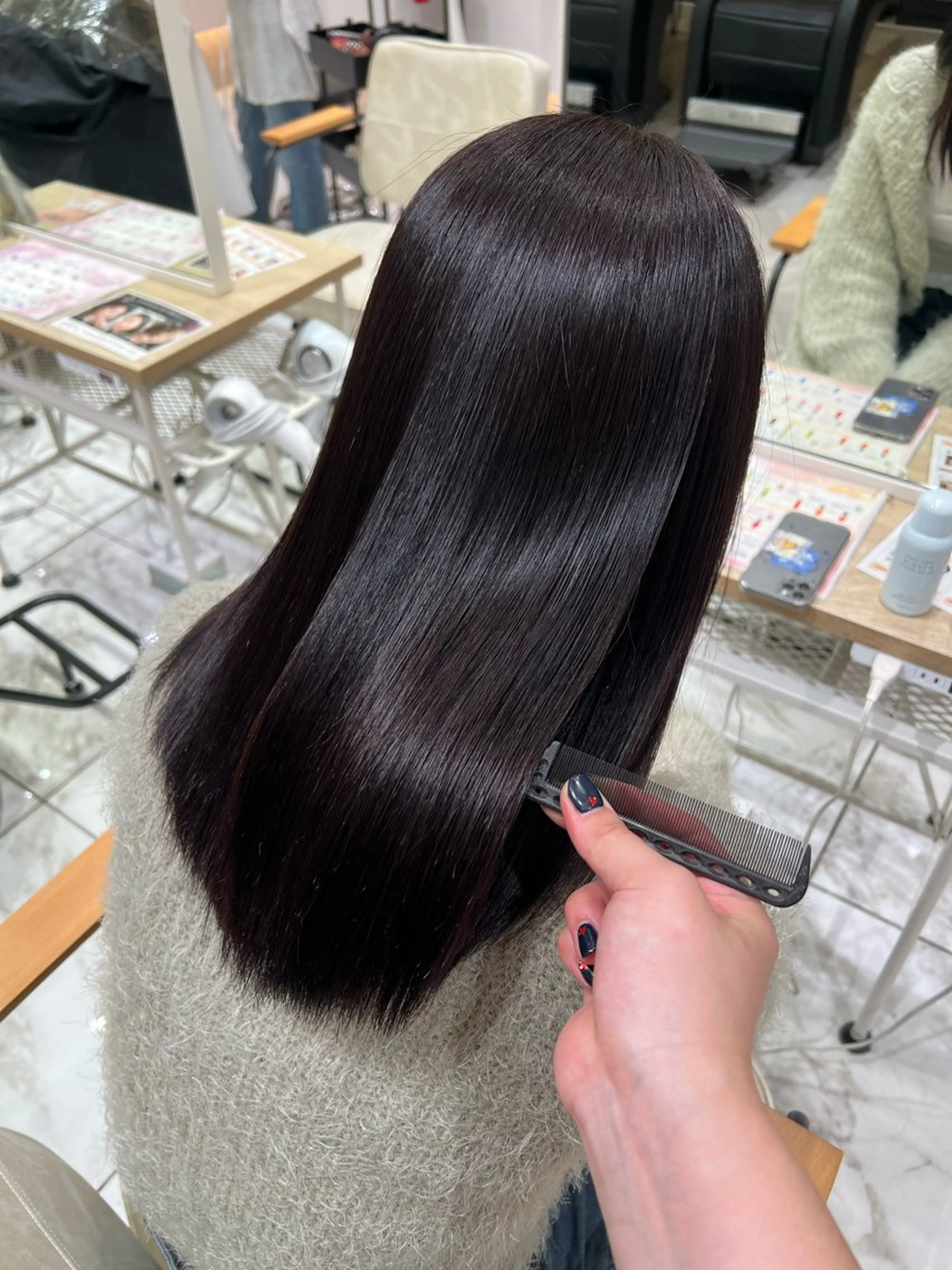 ロング 髪質改善 ヘアカラー トリートメント レディースパーマ 🧺🪽/SHUNOのヘアスタイル