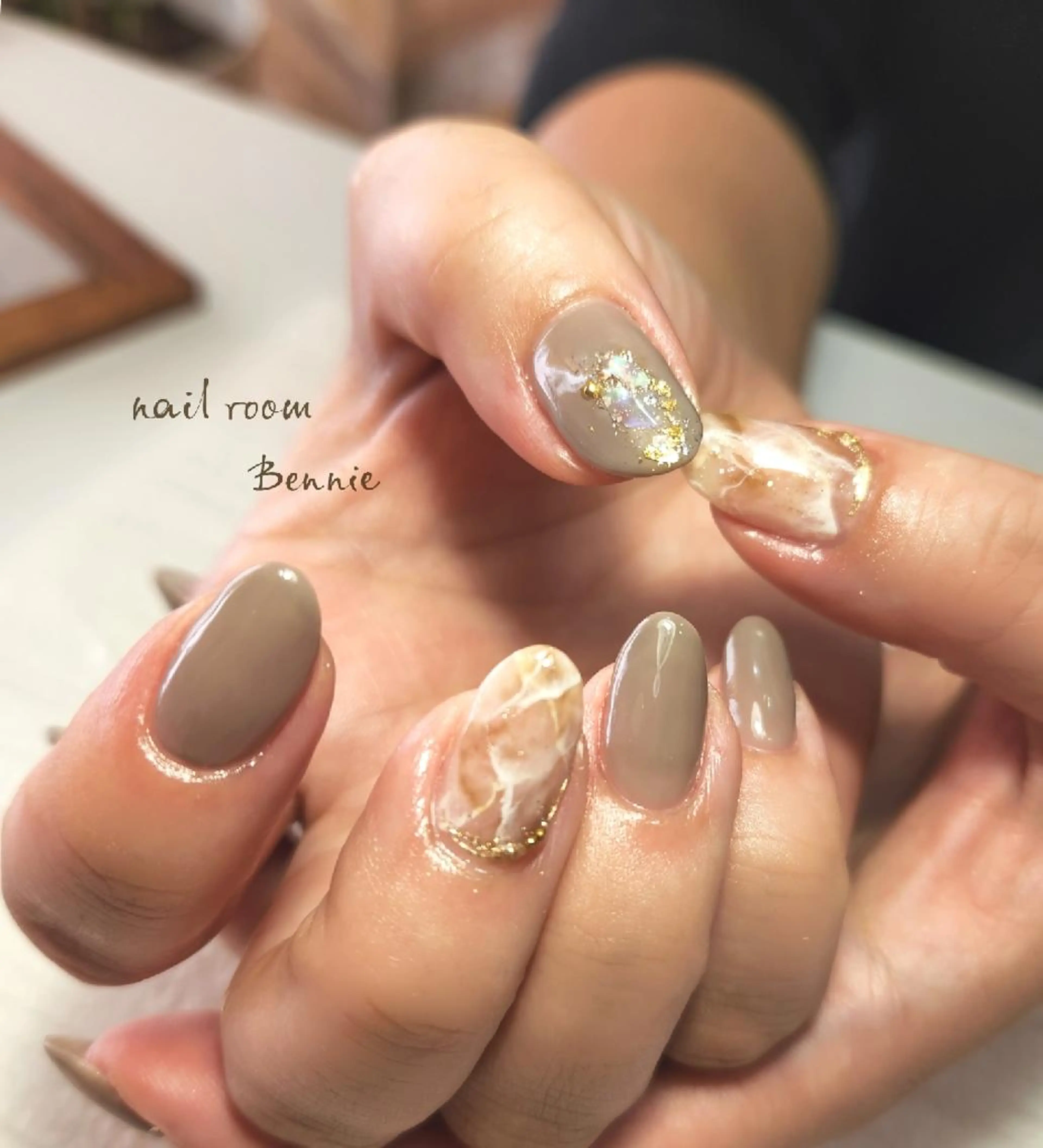 ネイル 大理石ネイル(マーブル)   BENNIEのネイルデザイン