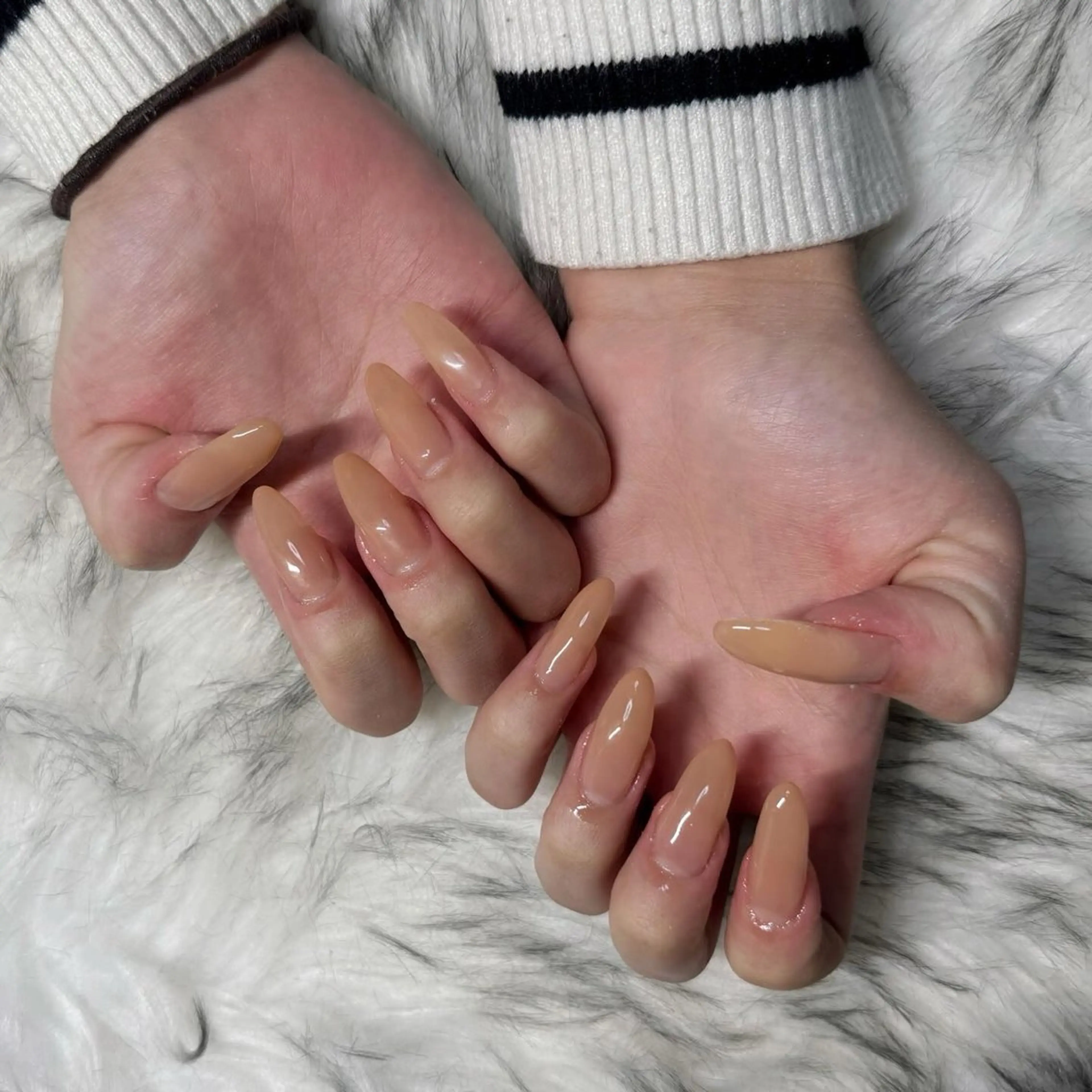 ロング ハンドネイル mao .のネイルデザイン