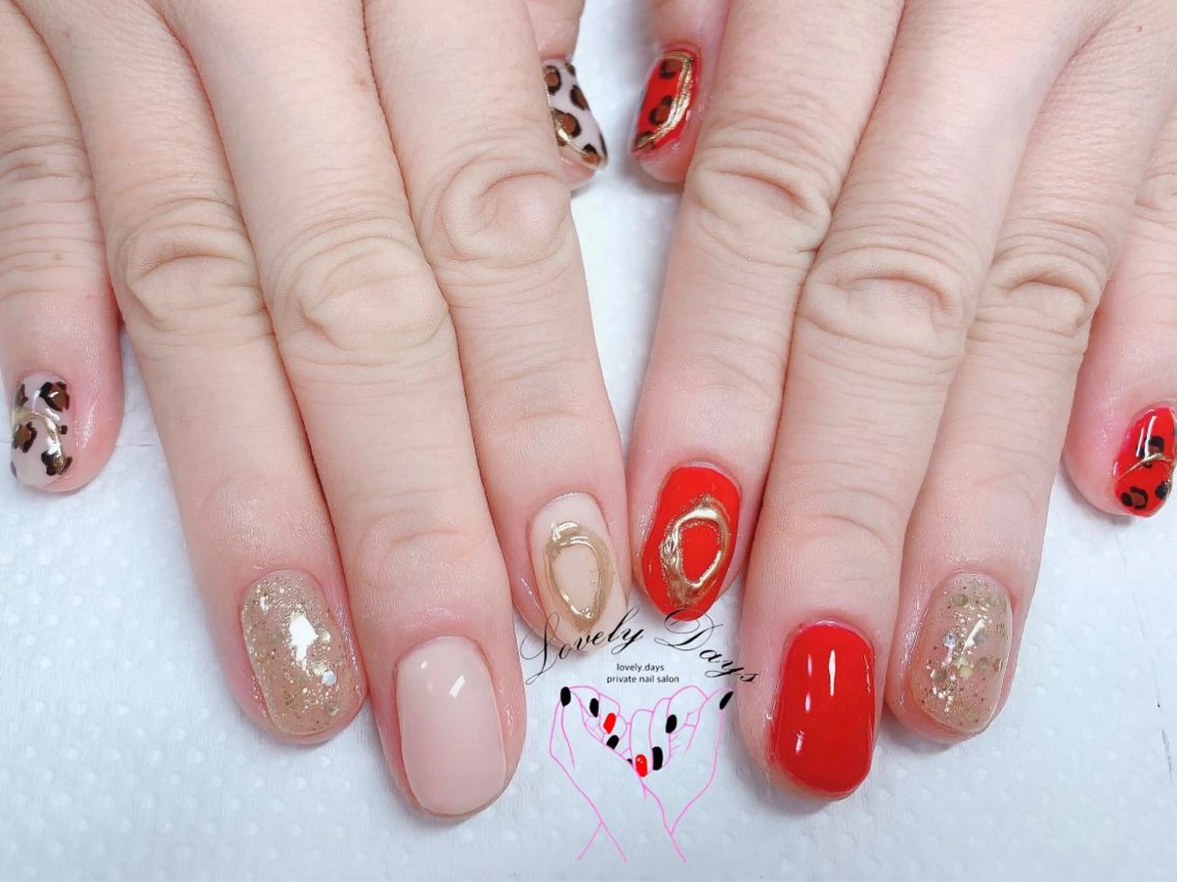 ネイル ハンドネイル LovelyDays ゆいのネイルデザイン