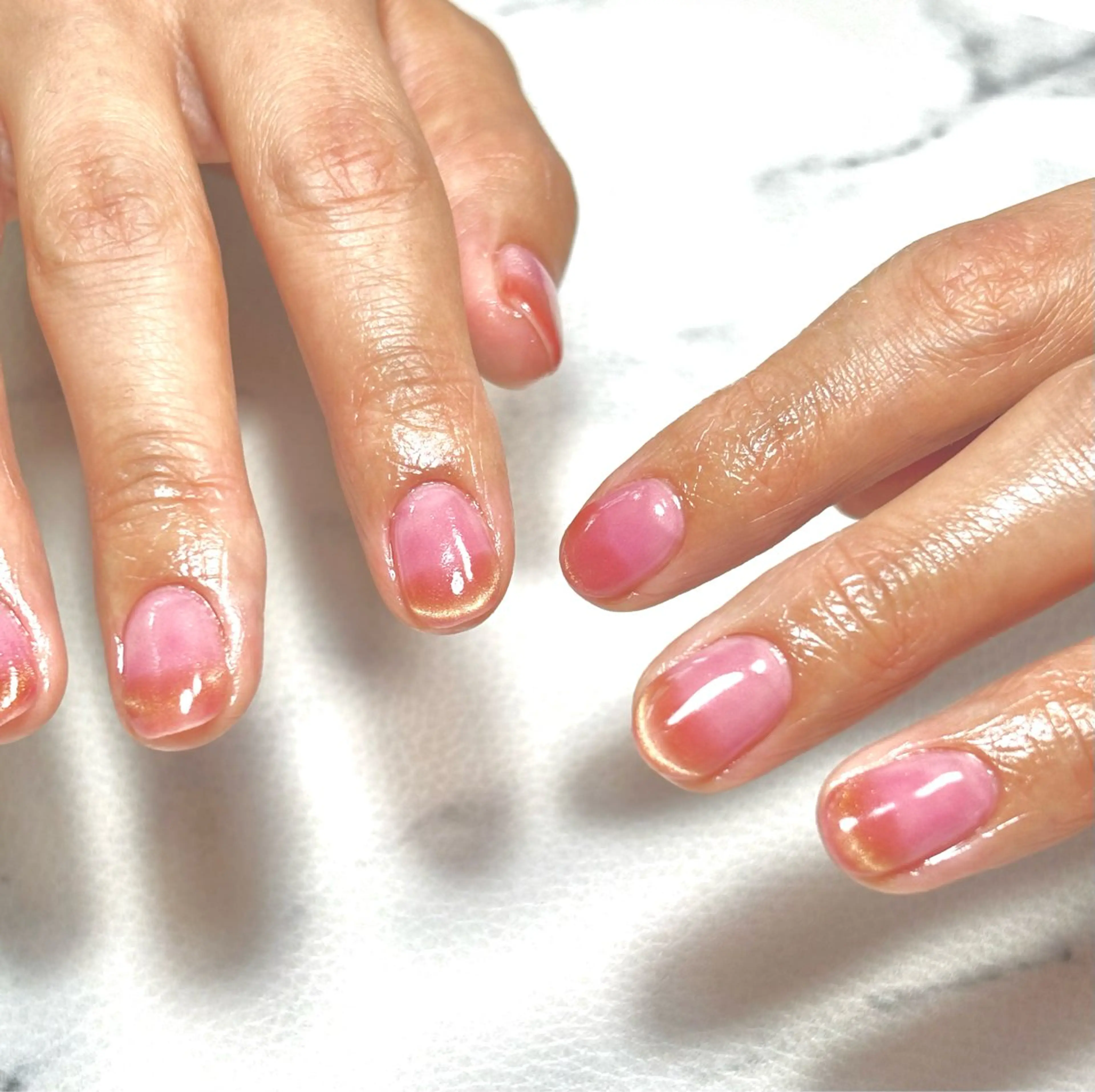ネイル フレンチネイル ワンカラーネイル ハンドネイル Nails by MILKのネイルデザイン