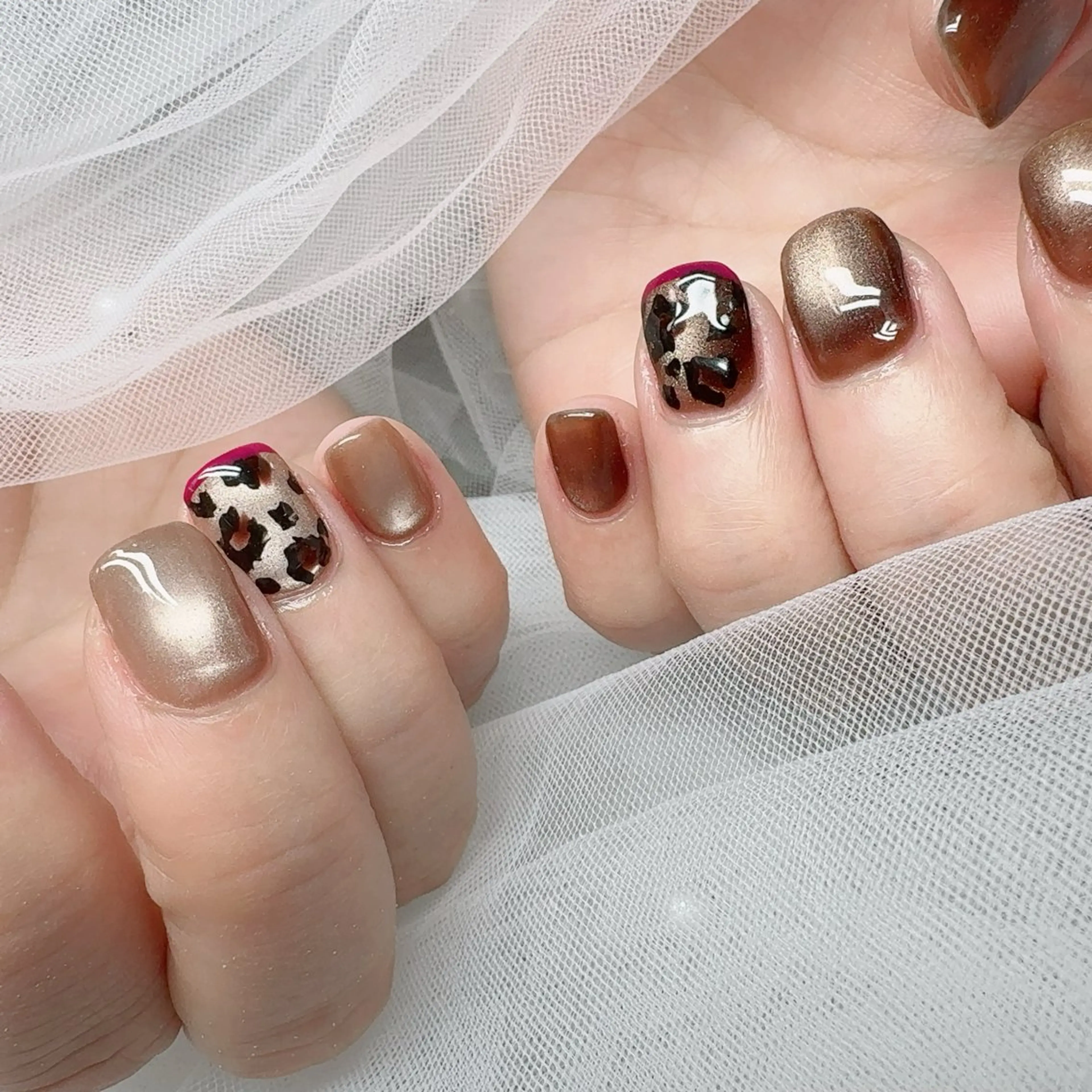 ネイル 長さ出し ジェルネイル 韓国ネイル ニュアンスネイル オフィスネイル ハンドネイル NailSpace 猫のいるネイルサロンのネイルデザイン