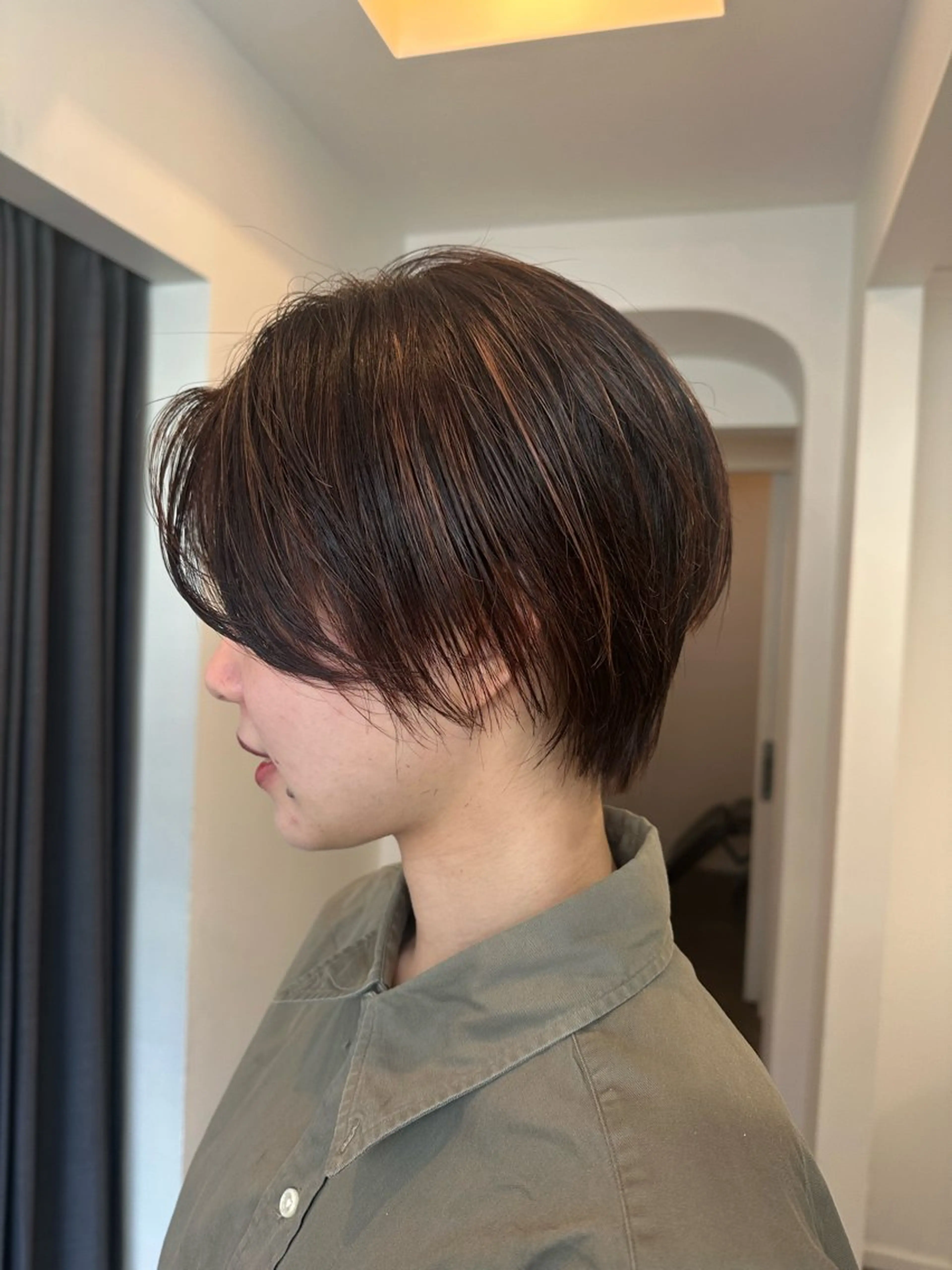 ショート 峯 志帆のヘアスタイル