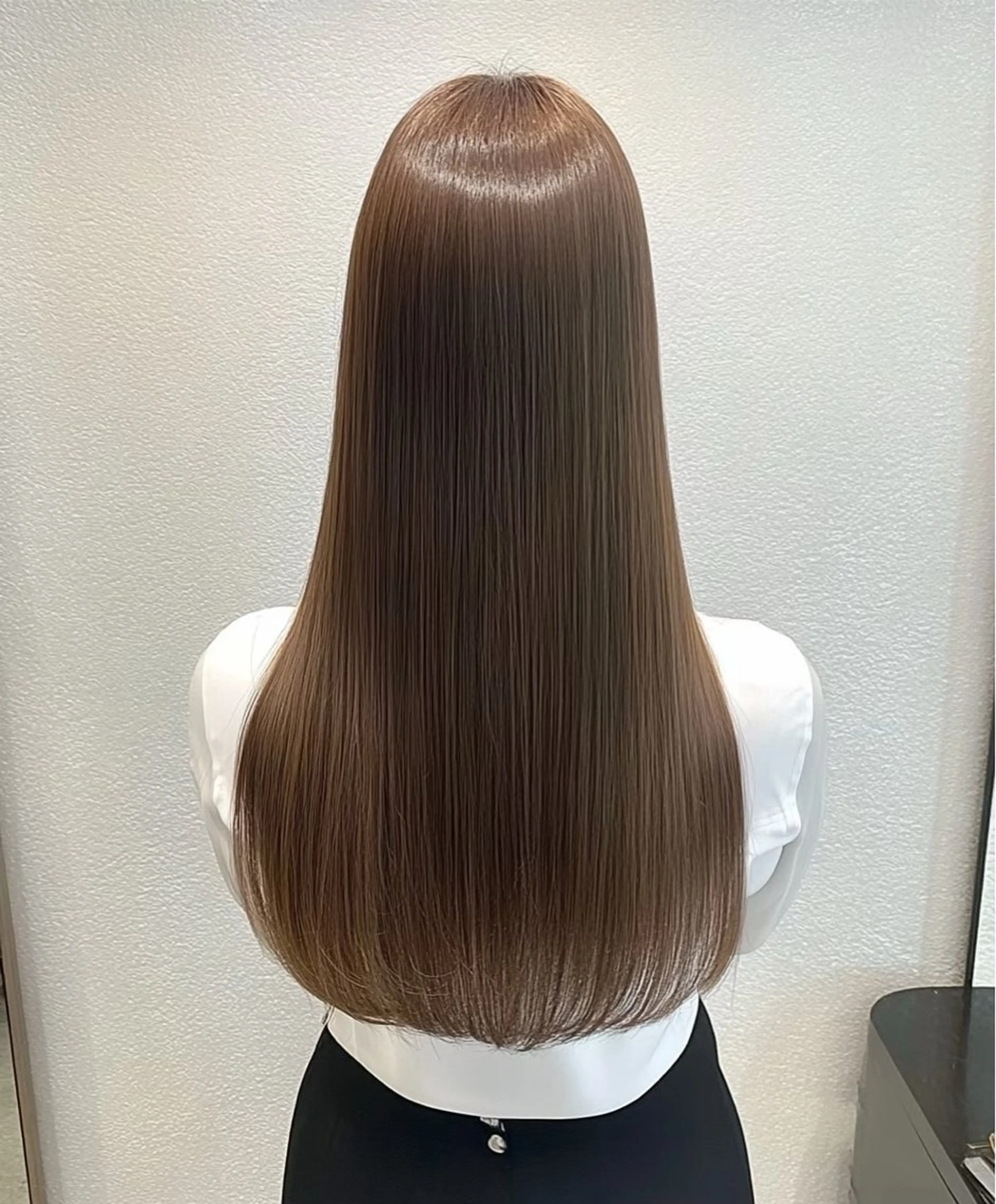 ロング 縮毛矯正 髪質改善カラー/ 表参道/こはるのヘアスタイル