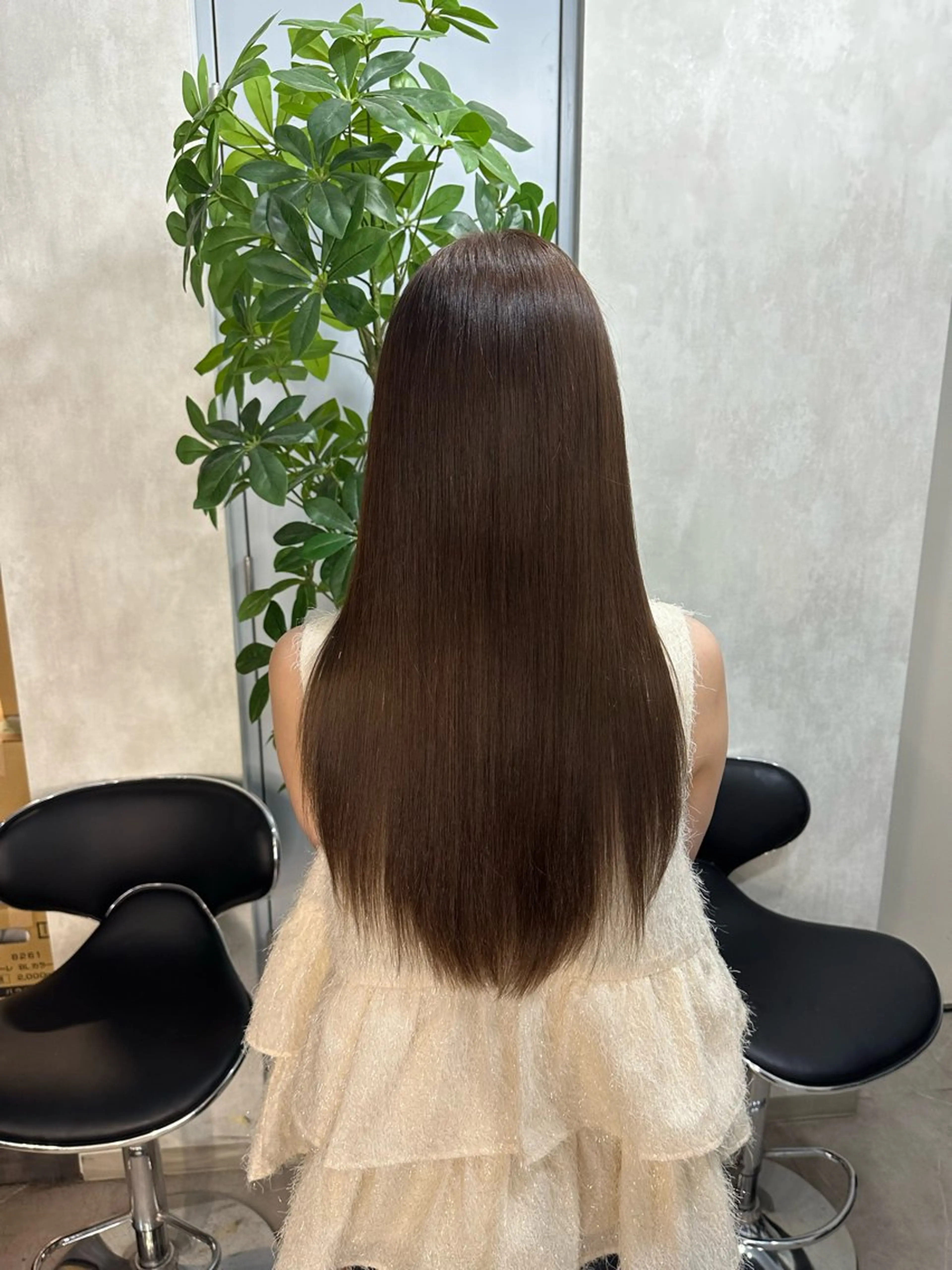 ロング カラー カット 縮毛矯正 トリートメント 本物の髪質改善 新宿/池袋代表KAIのヘアスタイル