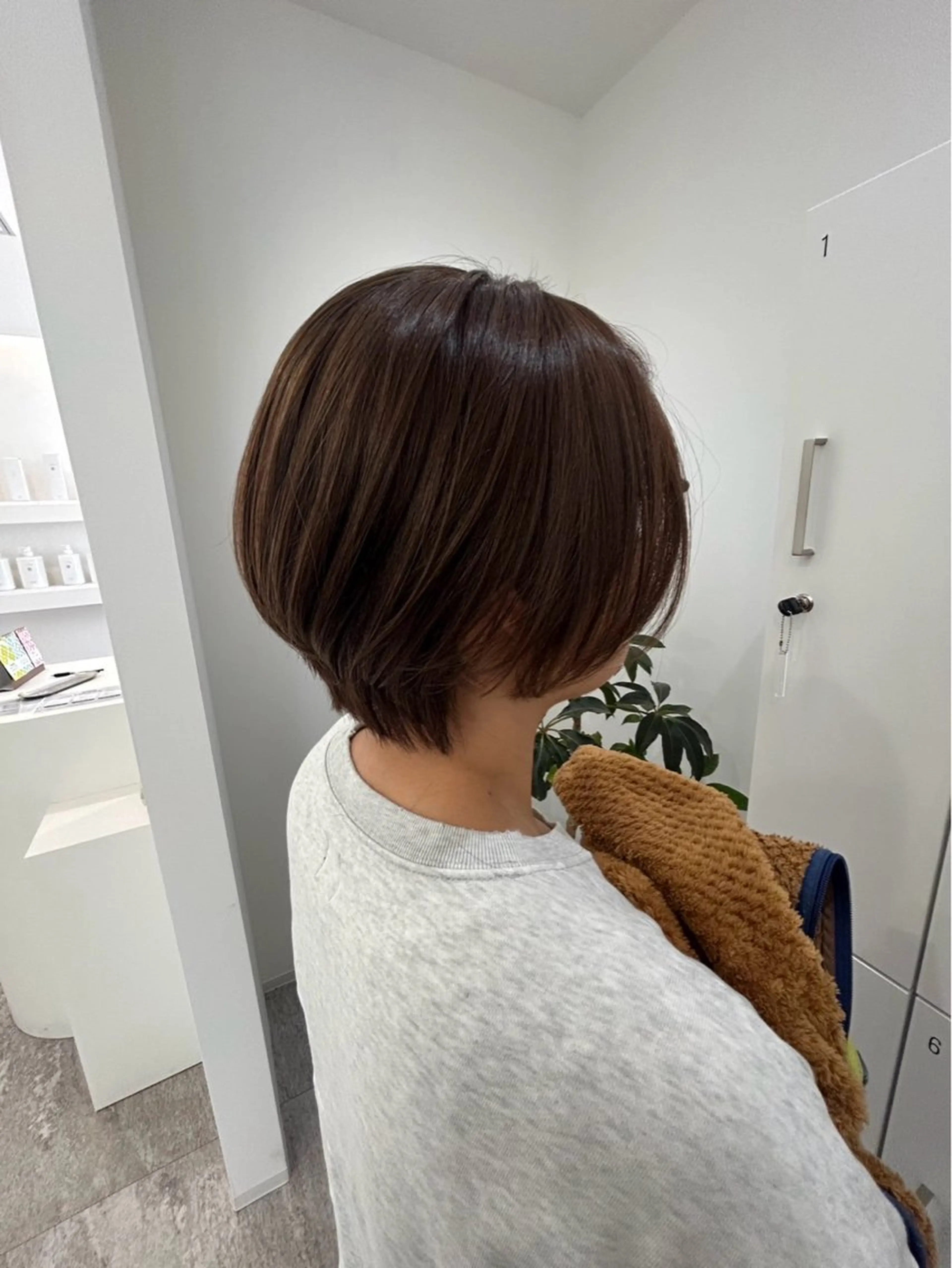 ショート カラー カット ヘアカラー 池田 菜々子のヘアスタイル