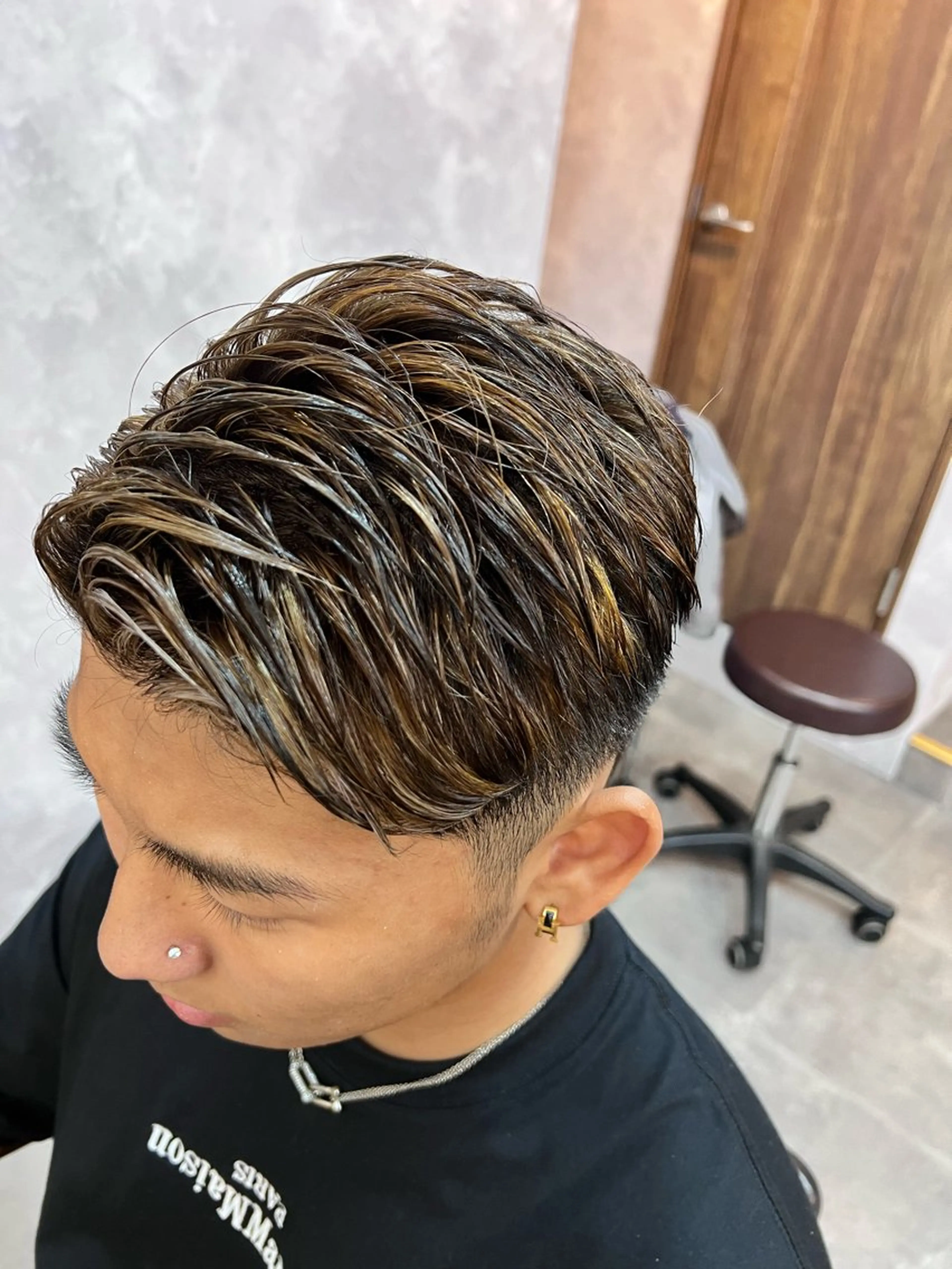 メンズ Richell🎀 🖤yuuのヘアスタイル